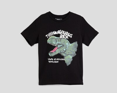 Foto 1 | Playera Refill Manga Corta de Dinosaurio para Niño