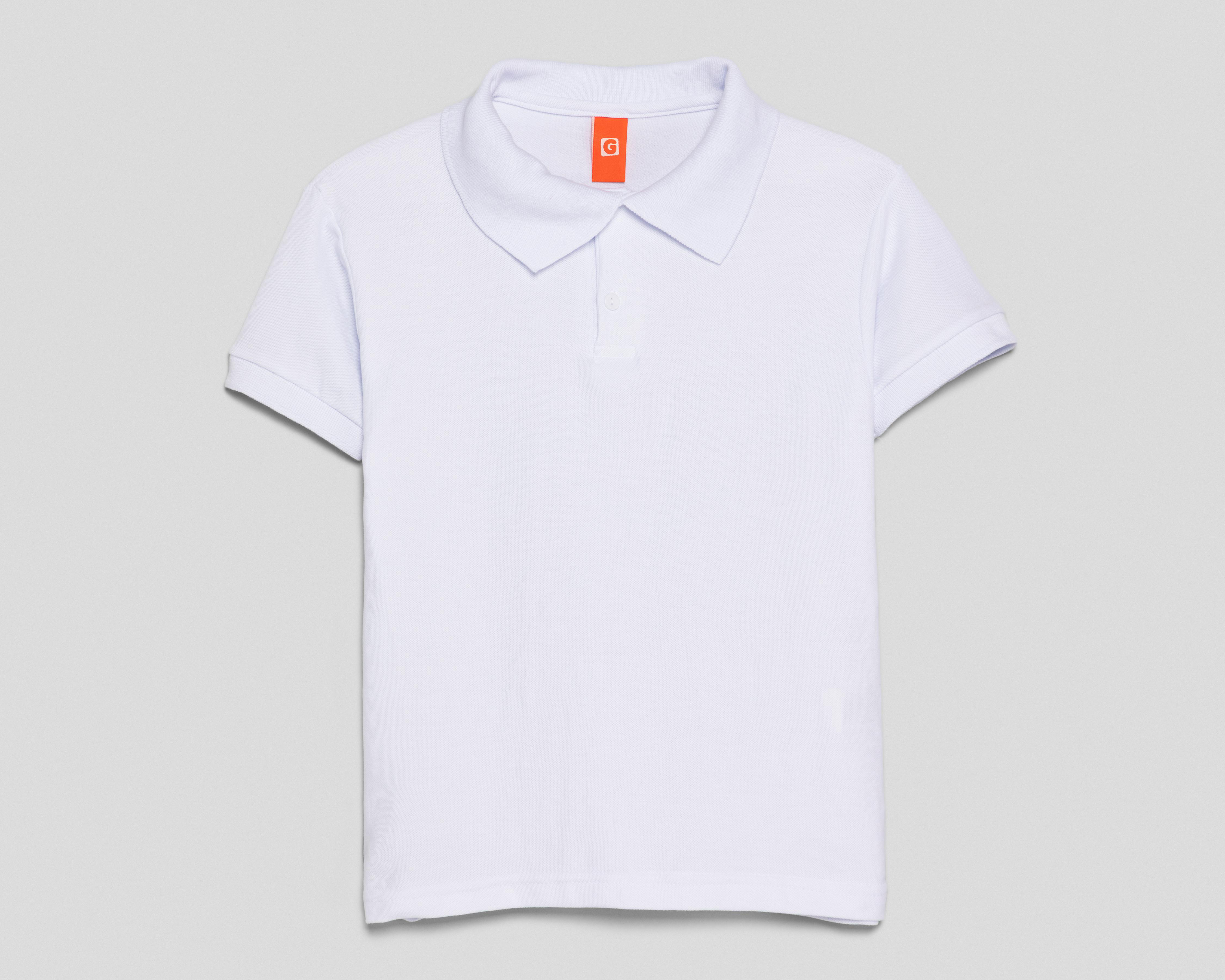 Foto 2 pulgar | Playera Polo Escolar Manga Corta para Niño