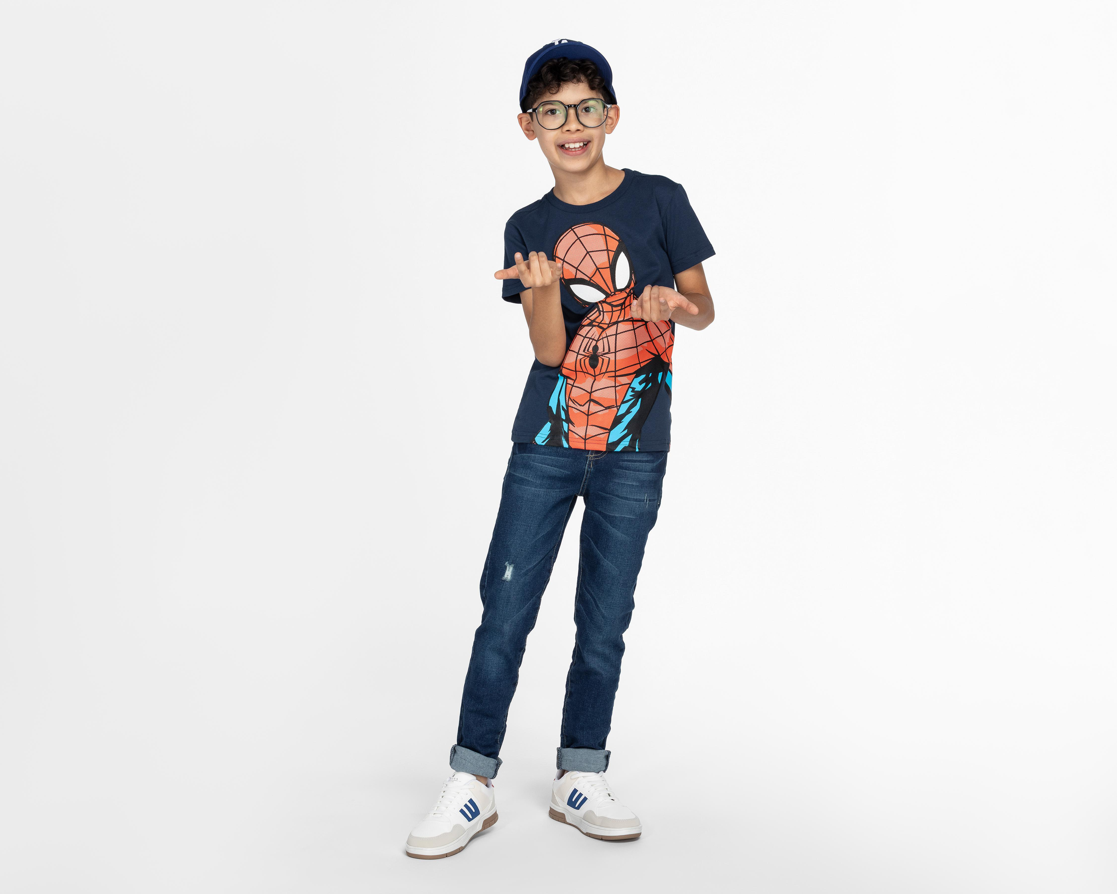 Foto 3 pulgar | Playera Marvel Spider-Man para Niño
