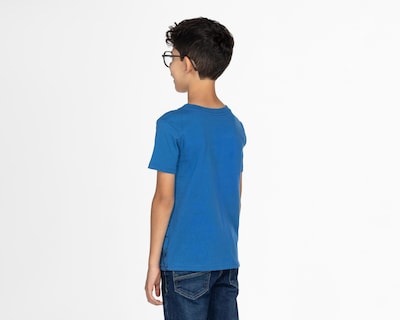 Foto 3 | Playera de Cuello Redondo Azul Marvel Spider-Man para Niño