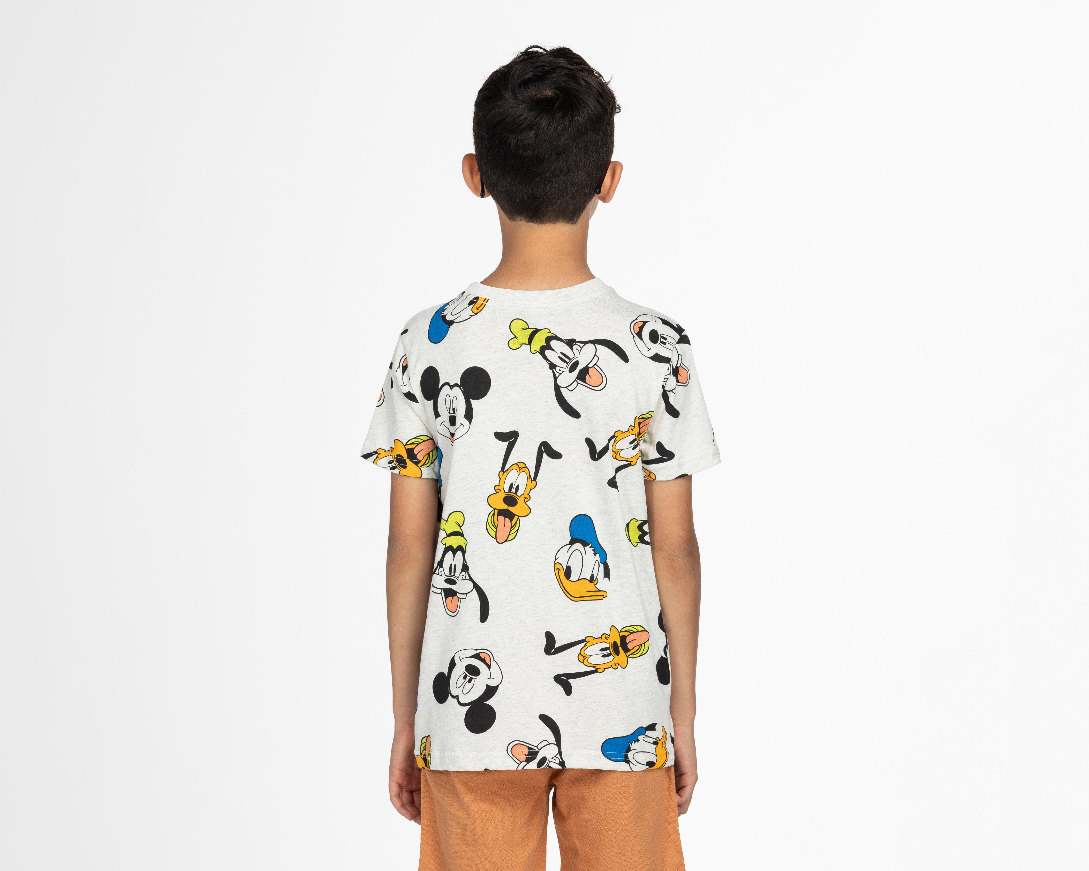 Foto 4 pulgar | Playera Estampada Disney para Niño