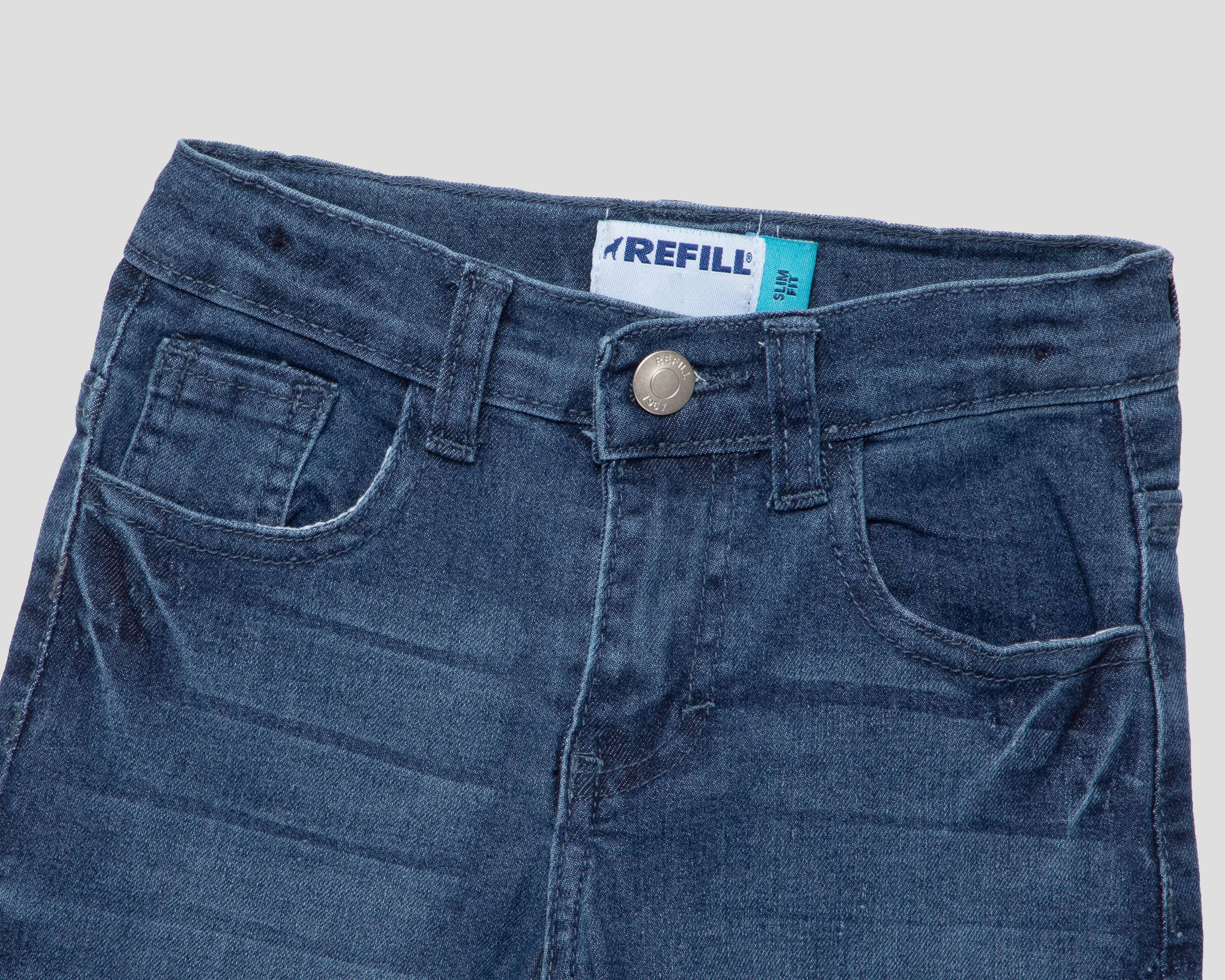 Foto 4 pulgar | Pantalón Refill Slim Fit para Niño