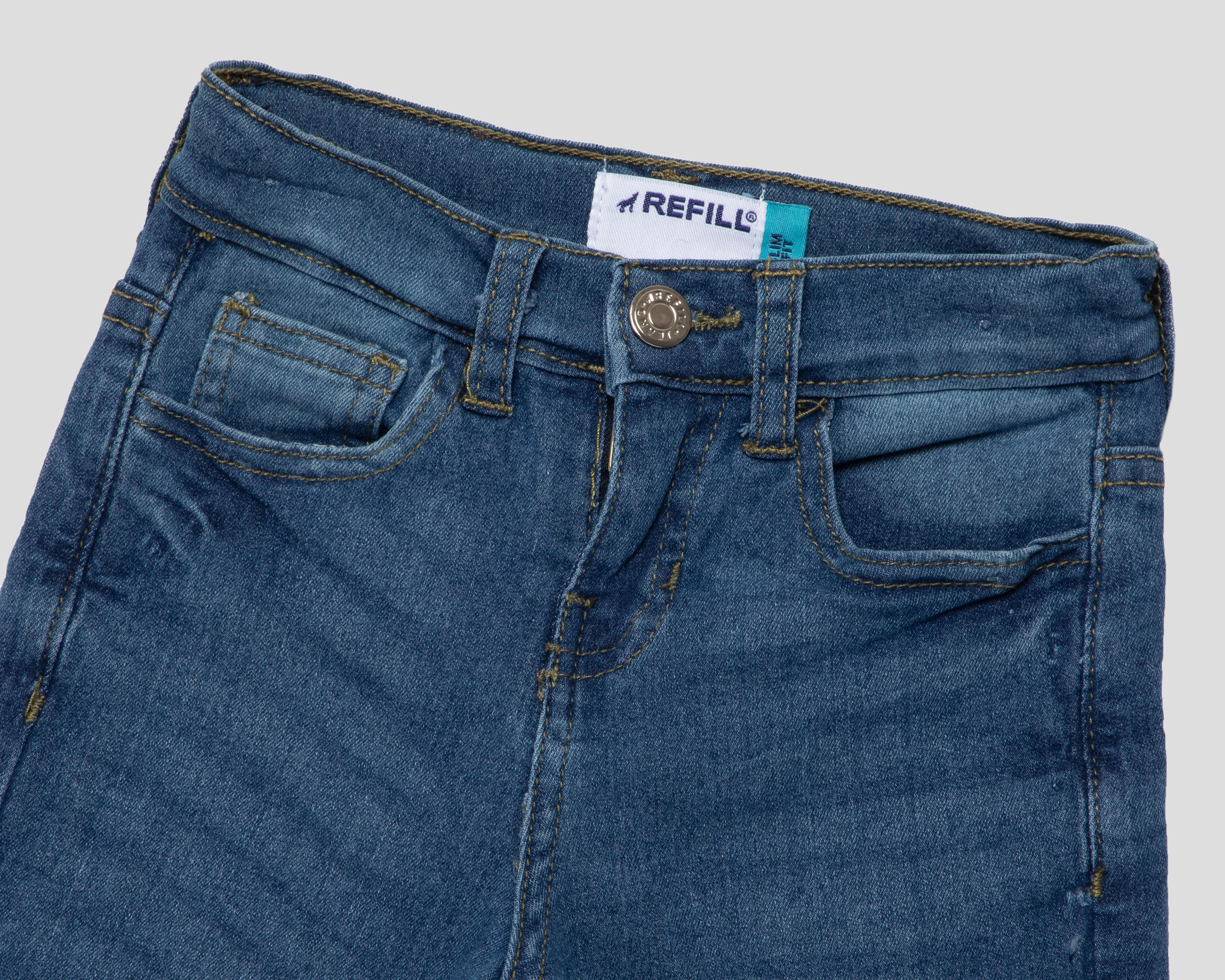Foto 4 pulgar | Pantalón Refill Slim Fit para Niño