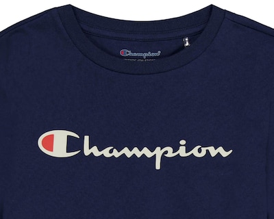 Foto 3 | Playera de Cuello Redondo Azul Marino Champion para Niño