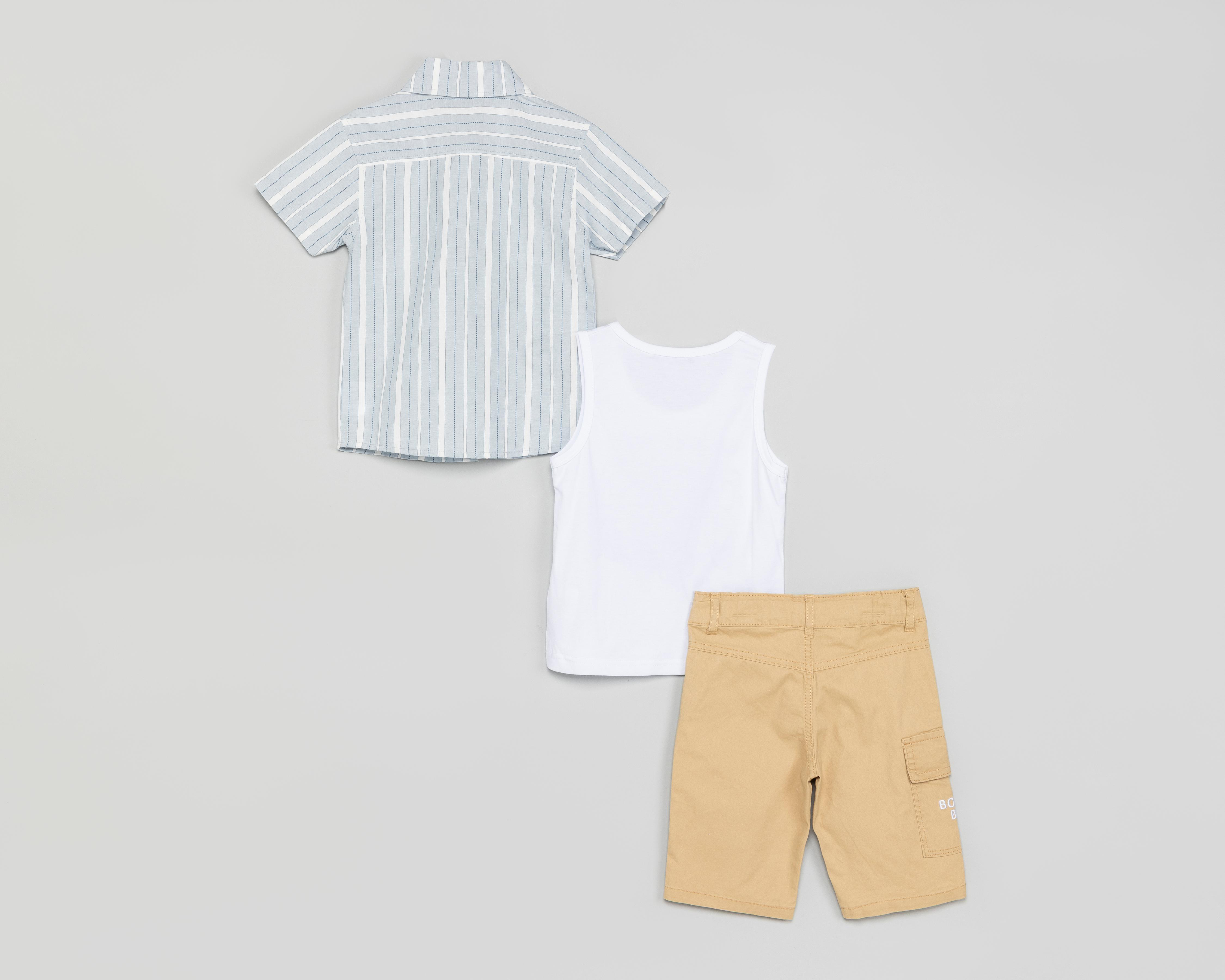 Foto 2 | Conjunto Boopsy para Niño 3 Piezas