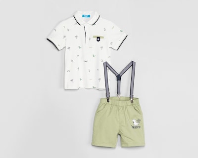 Foto 1 | Playera y Short con Tirantes Removibles Boopsy para Niño
