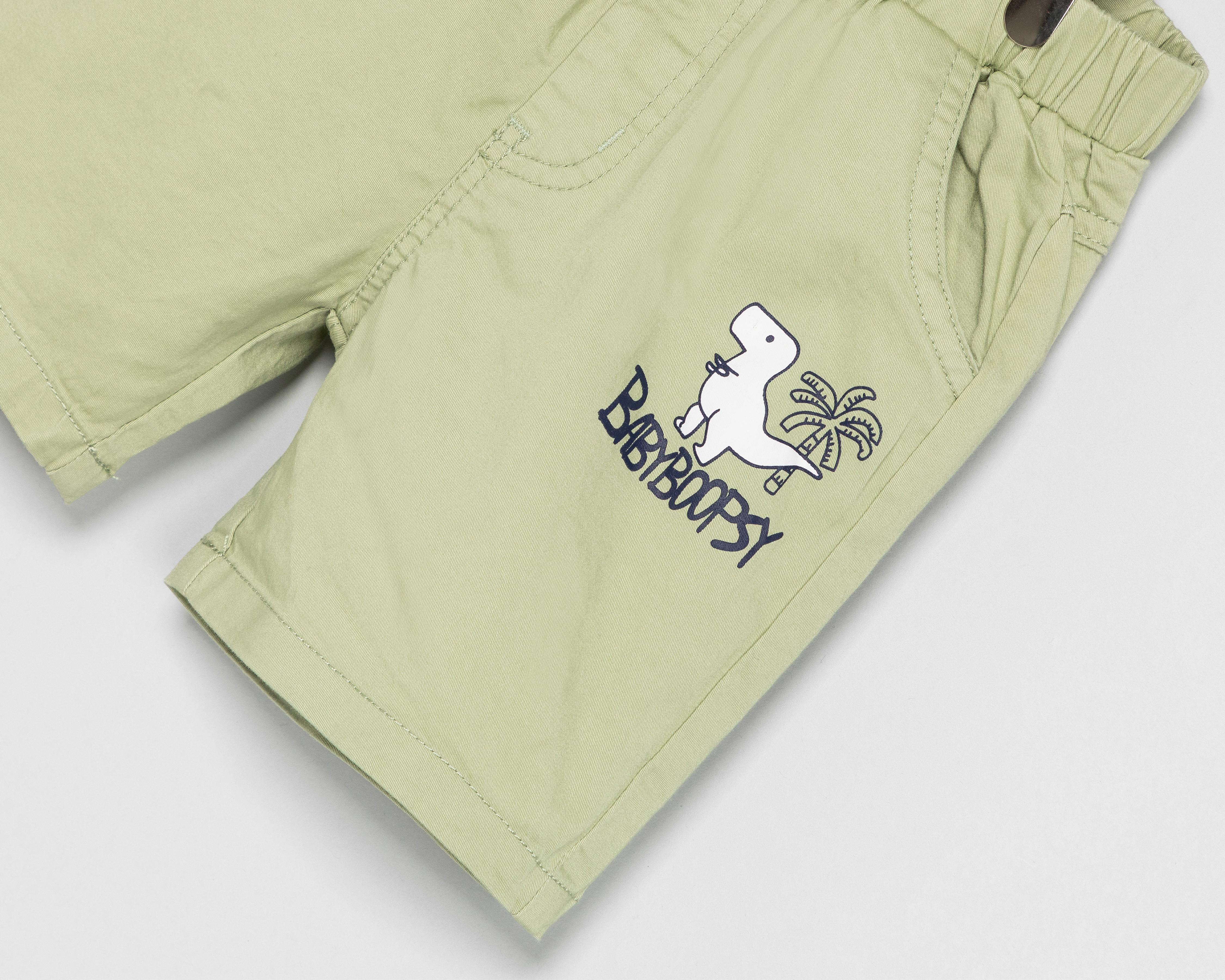Foto 5 pulgar | Playera y Short con Tirantes Removibles Boopsy para Niño