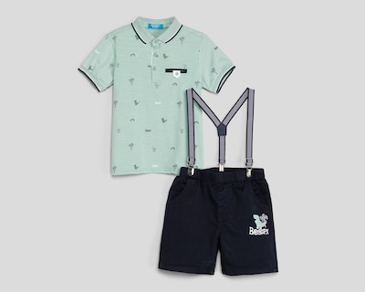 Foto 1 | Playera y Short con Tirantes Removibles Boopsy para Niño