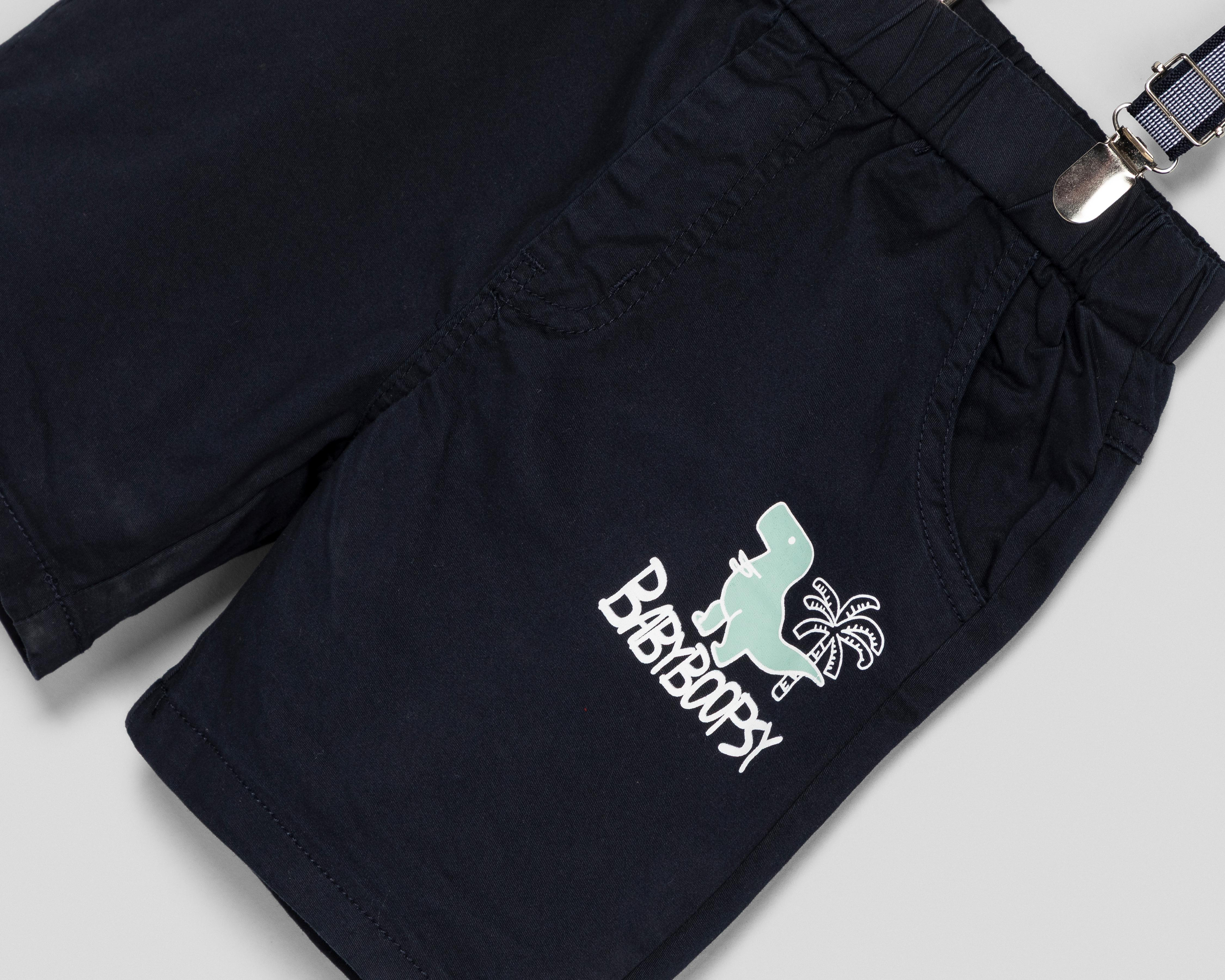 Foto 5 pulgar | Playera y Short con Tirantes Removibles Boopsy para Niño
