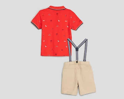 Foto 2 | Playera y Short con Tirantes Removibles Boopsy para Niño