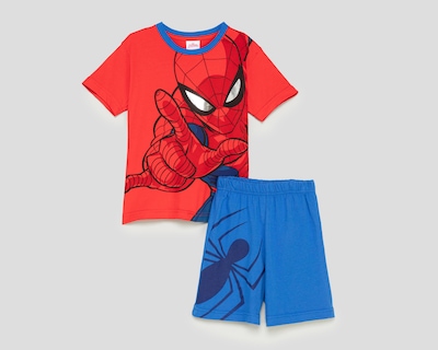 Foto 1 | Playera y Short Marvel Spider-Man para Niño
