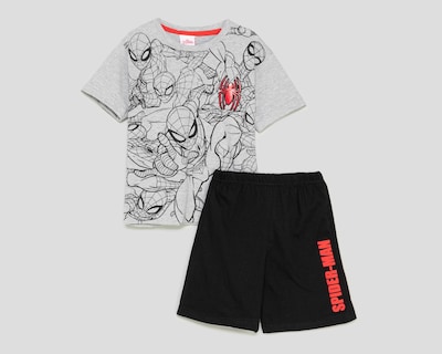 Foto 1 | Playera y Short Marvel Spider-Man para Niño