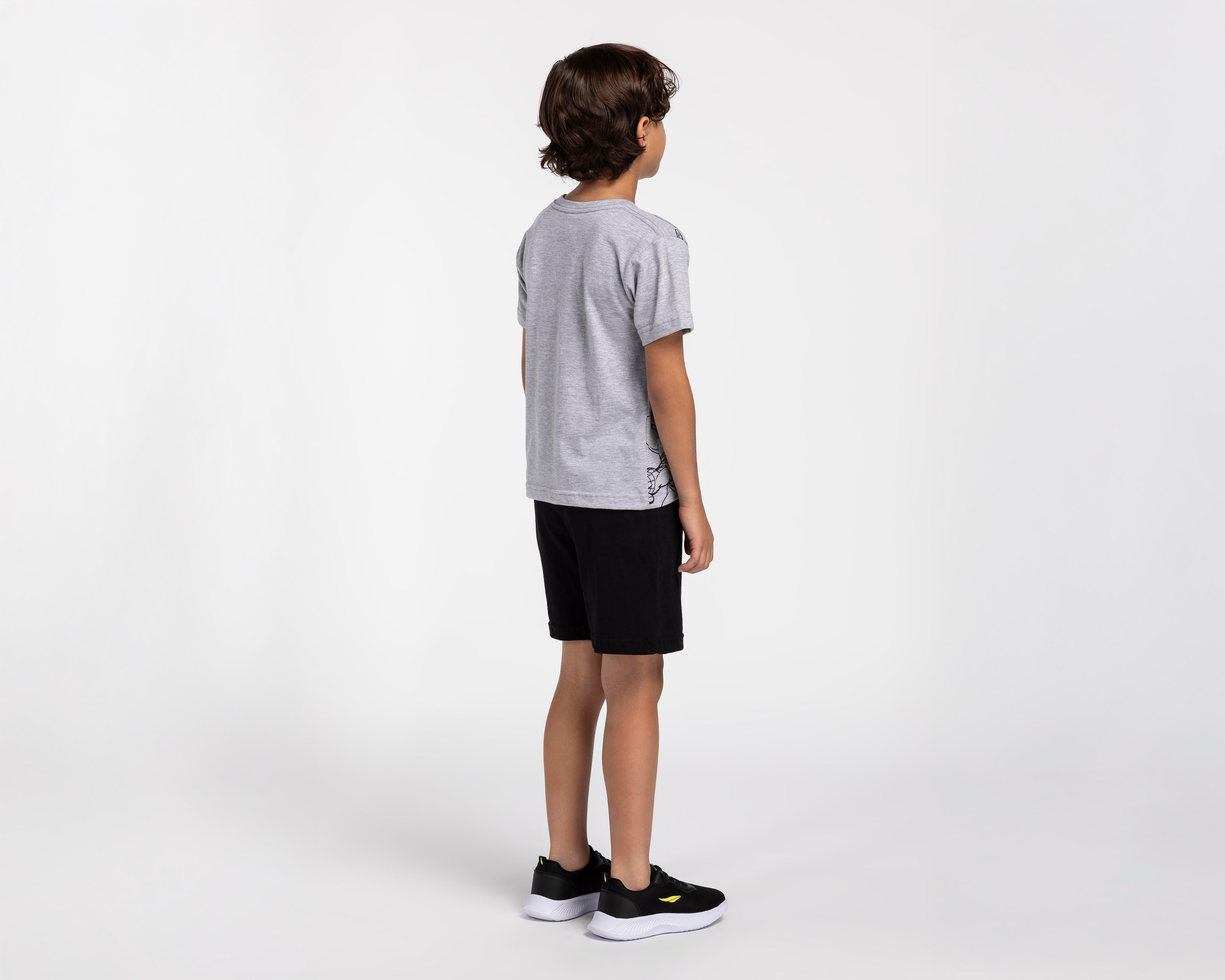 Foto 3 pulgar | Playera y Short Marvel Spider-Man para Niño