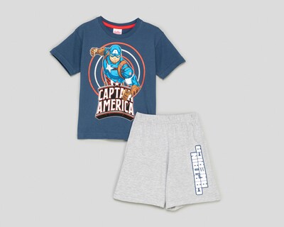 Foto 1 | Playera y Short Marvel Avengers para Niño