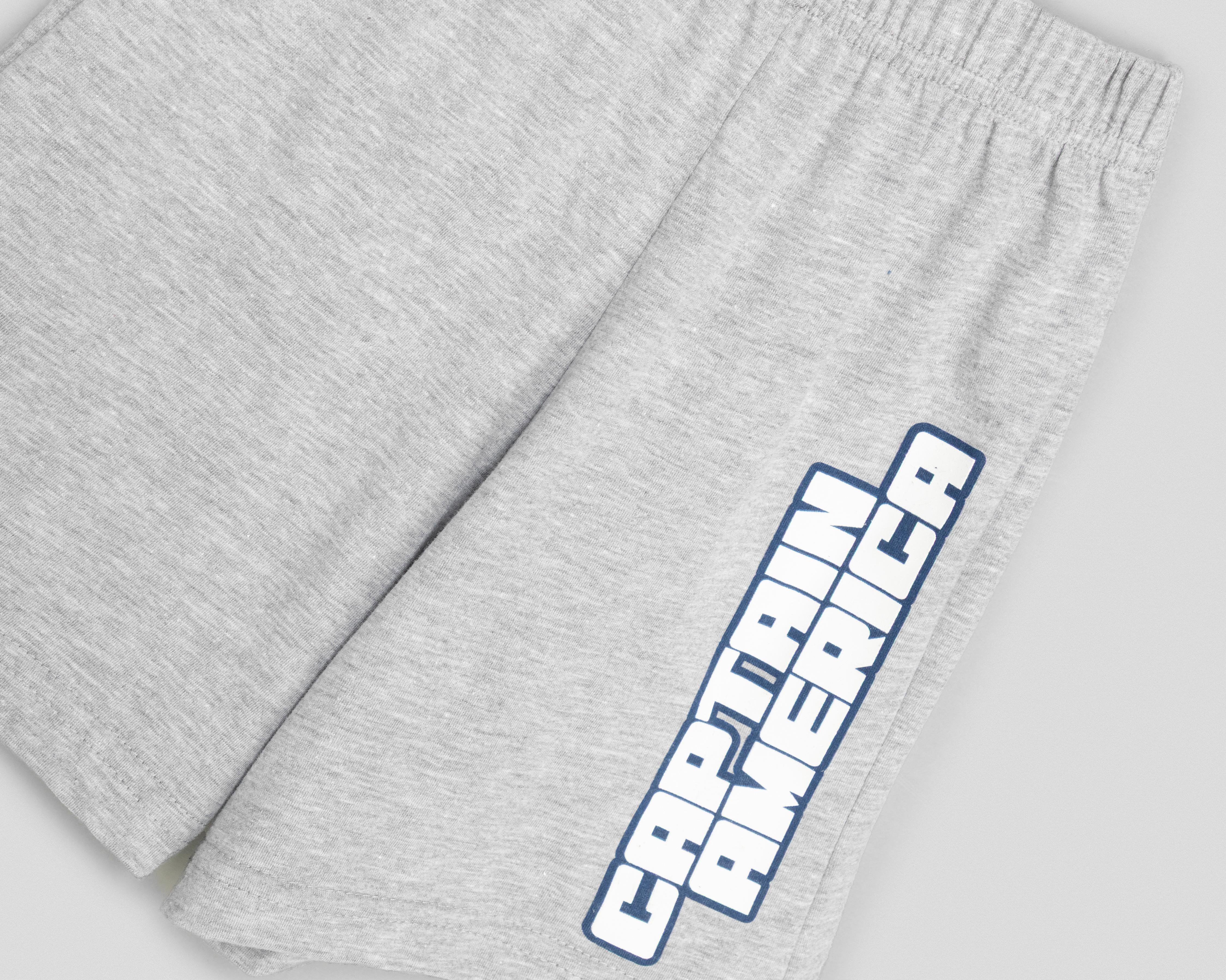 Foto 5 pulgar | Playera y Short Marvel Avengers para Niño