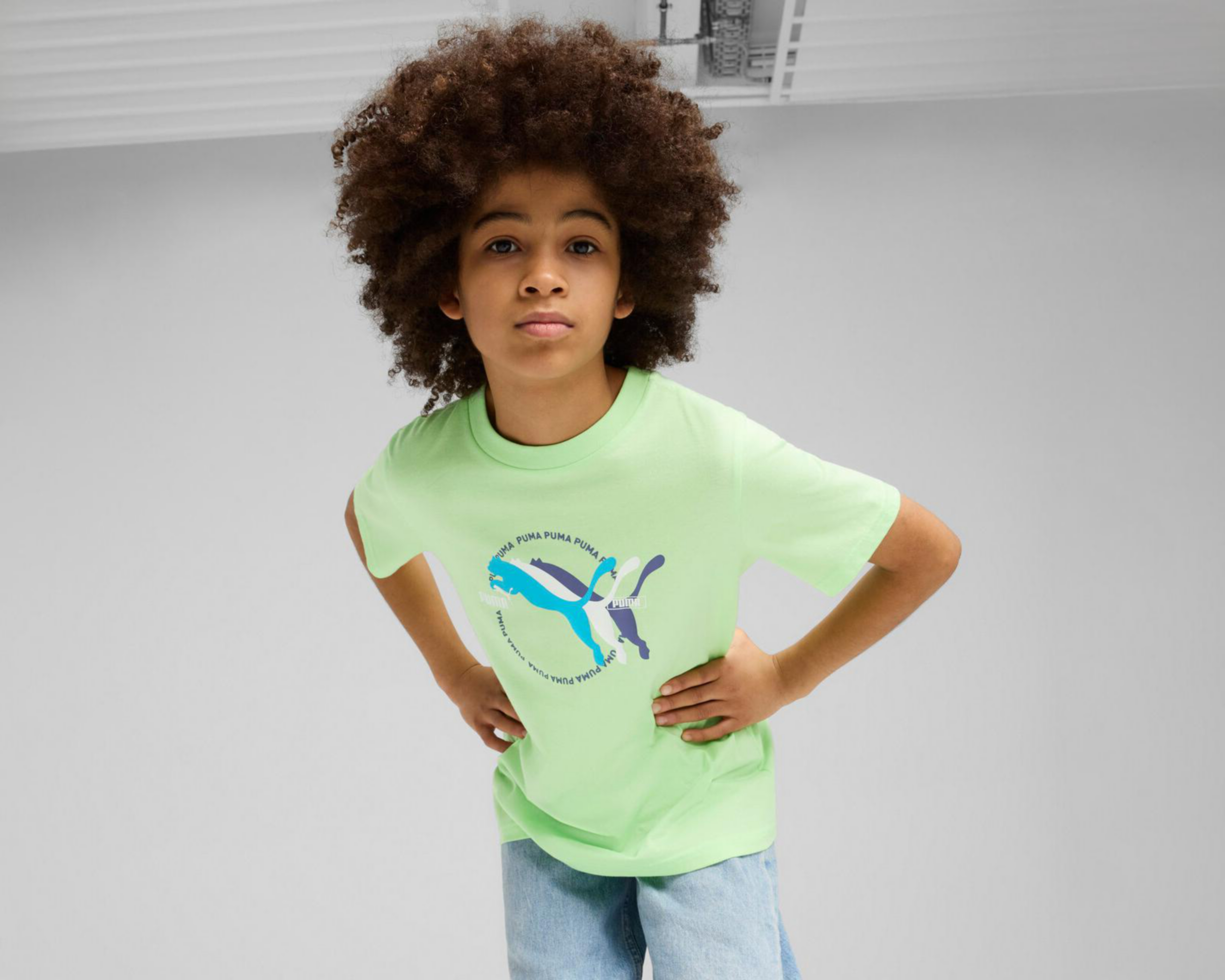 Foto 1 | Playera Deportiva Puma Graphics Tee III B Juvenil