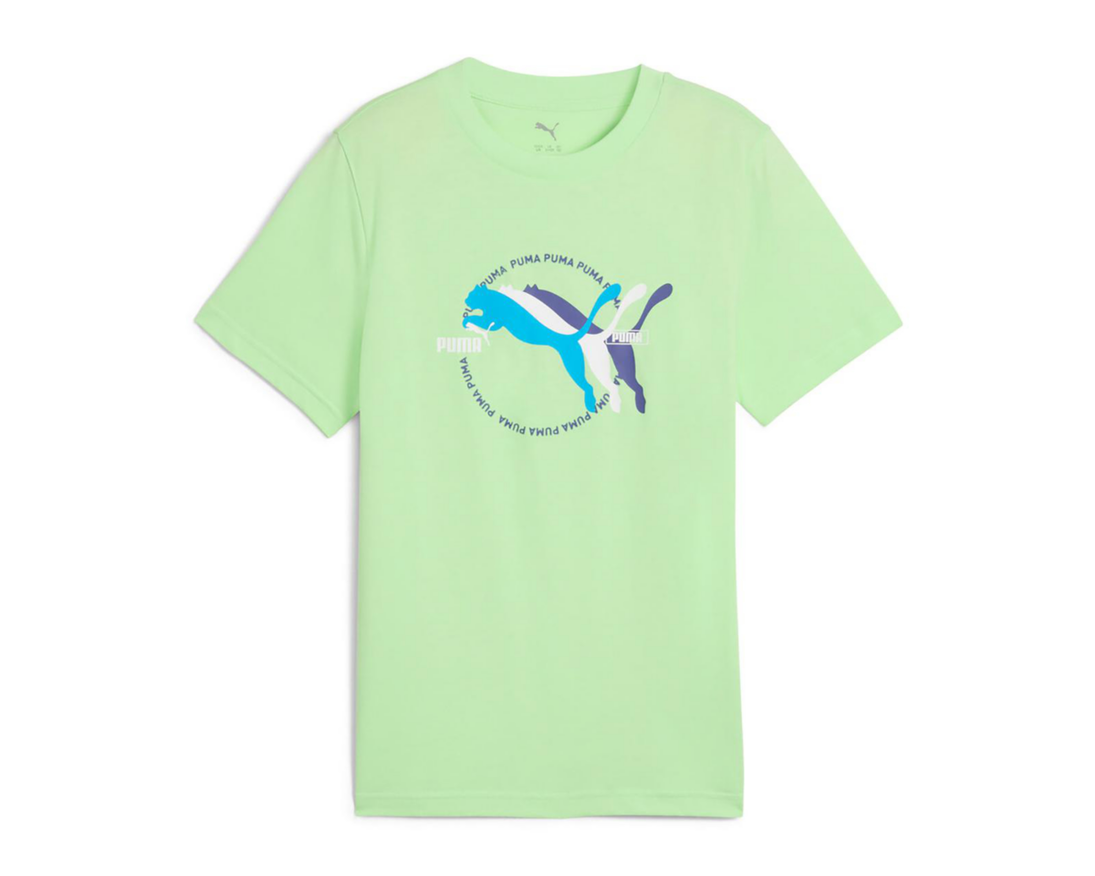 Foto 4 | Playera Deportiva Puma Graphics Tee III B Juvenil