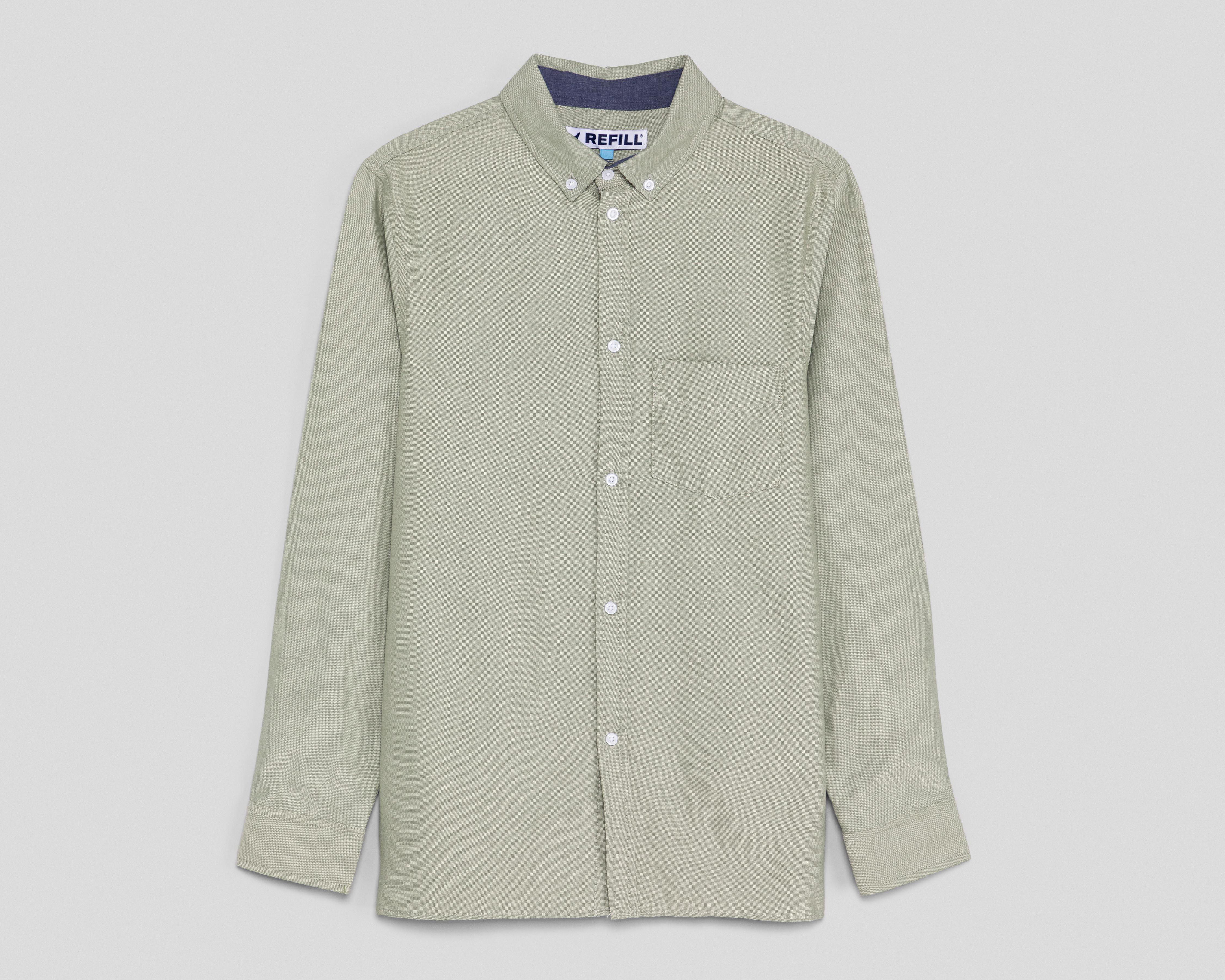 Camisa Refill Regular Lisa para Hombre