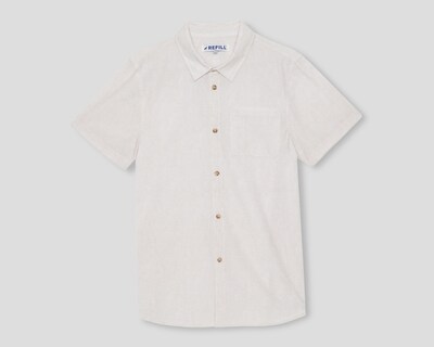Foto 1 | Camisa Cuello Americano Beige Refill para Niño