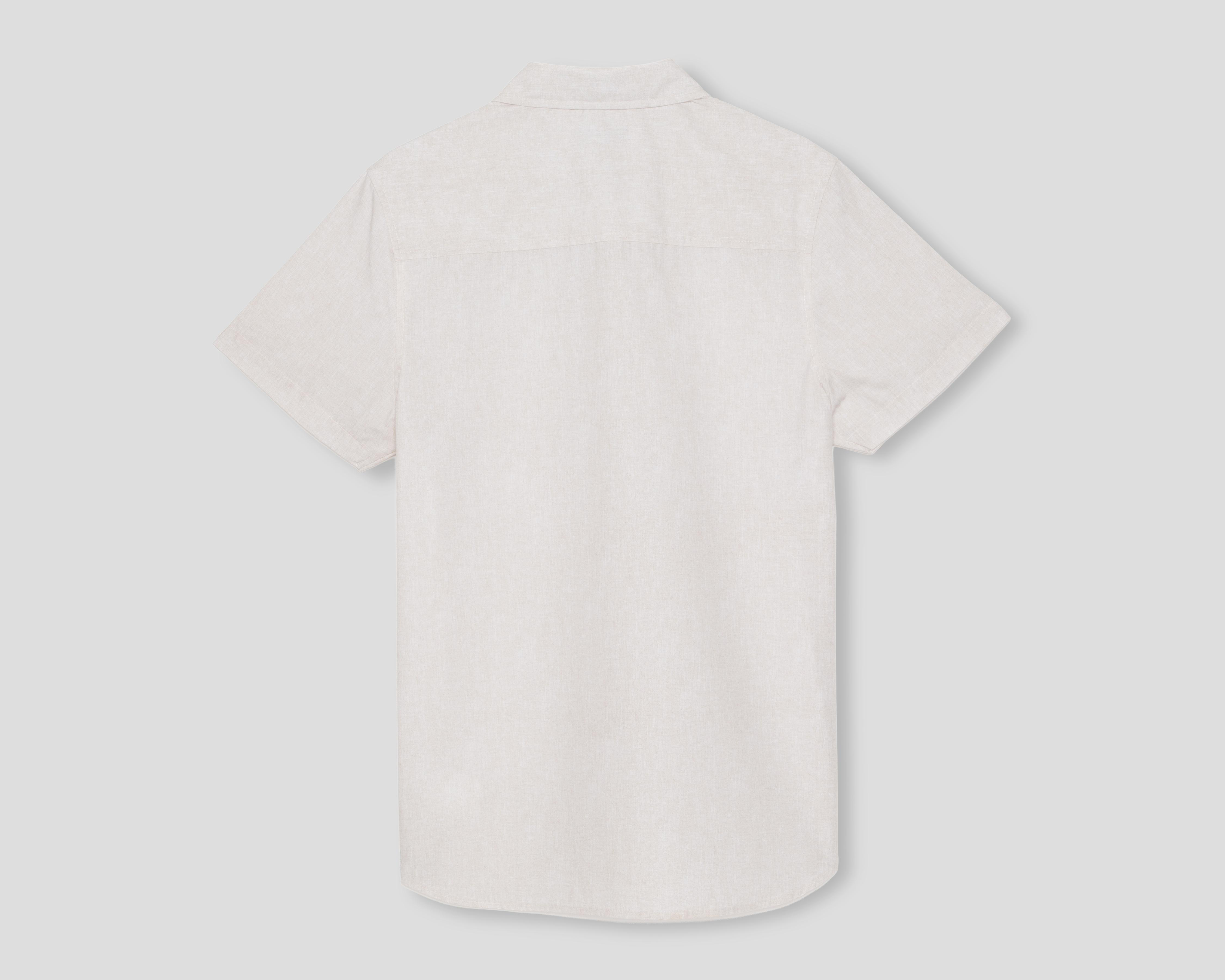 Foto 3 pulgar | Camisa Cuello Americano Beige Refill para Niño