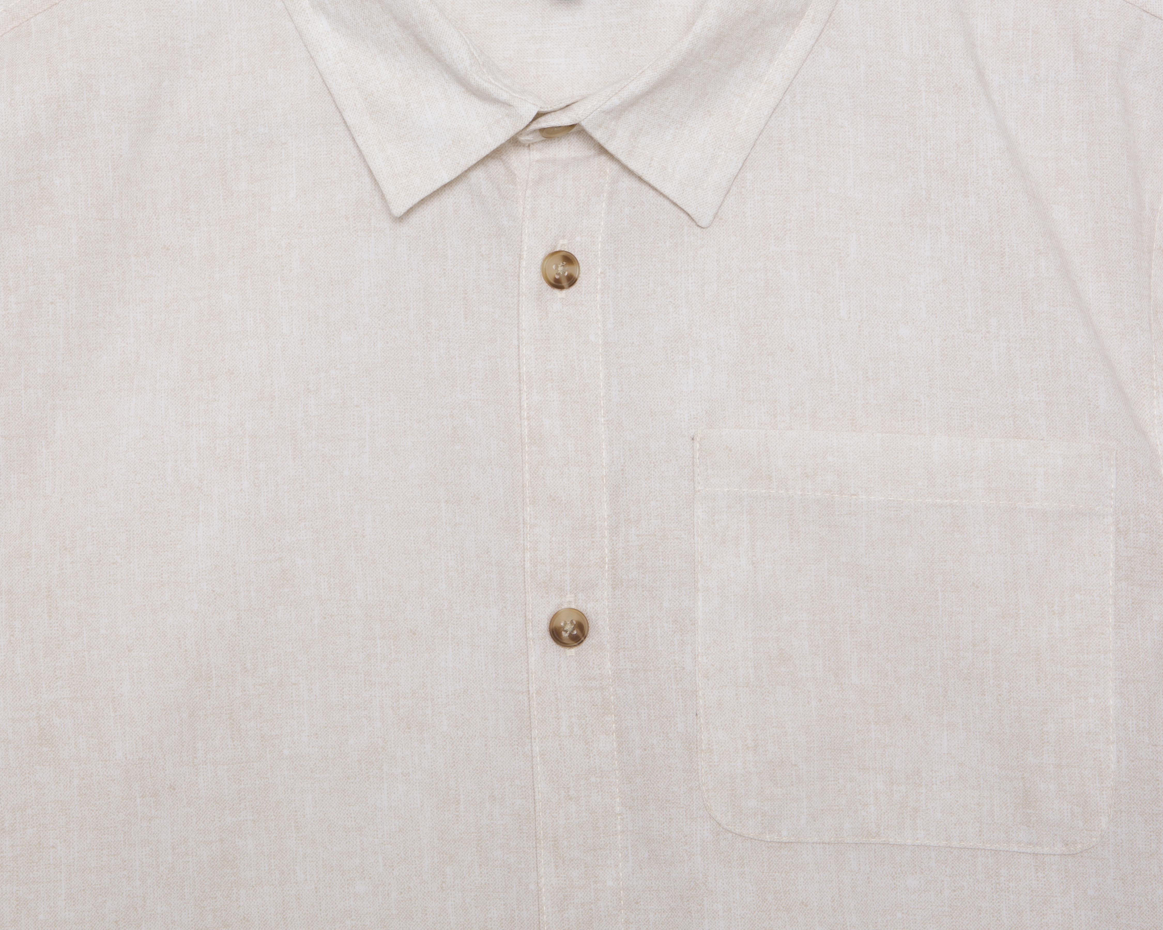 Foto 4 pulgar | Camisa Cuello Americano Beige Refill para Niño