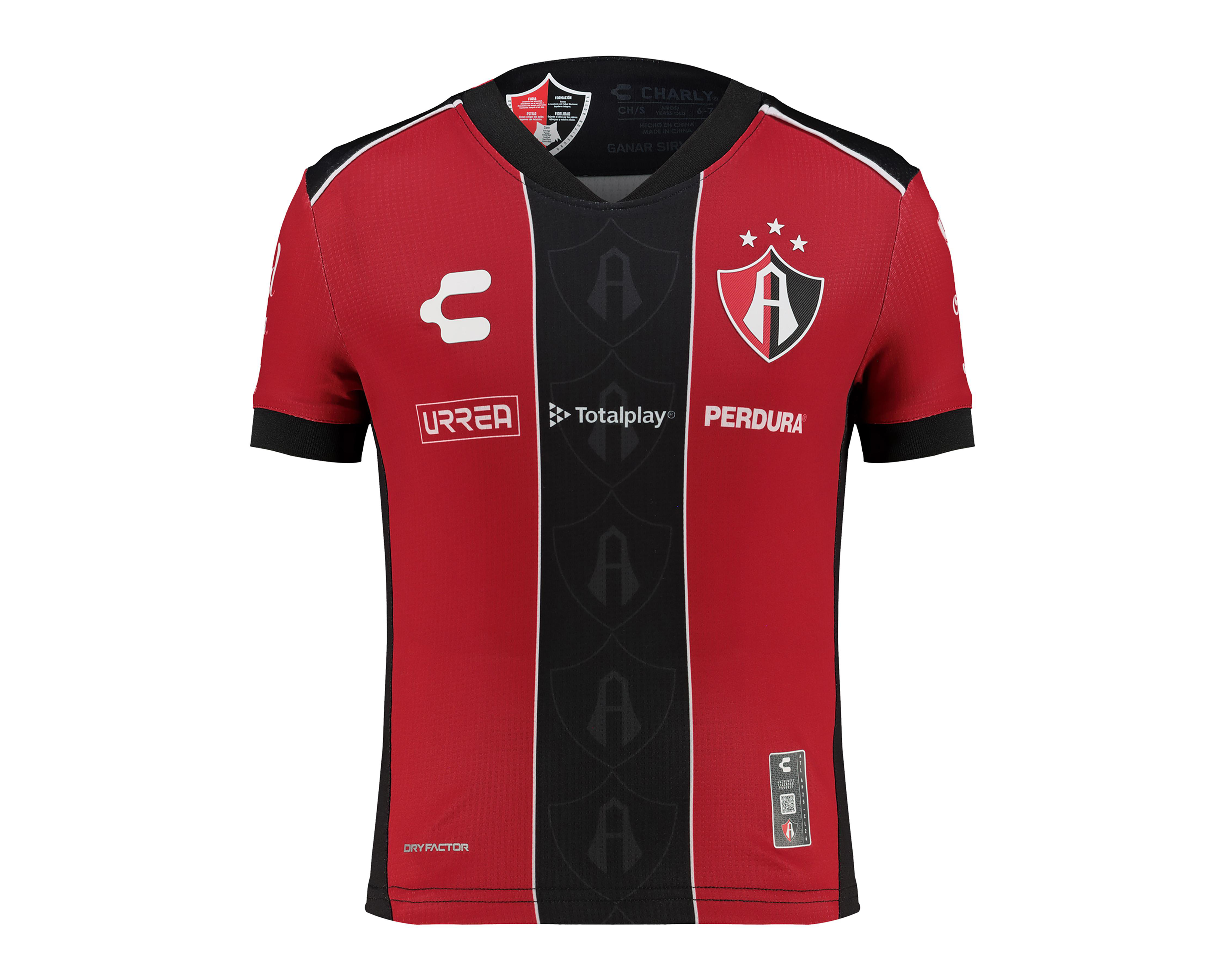 Jersey Charly Atlas Local 25/26 para Niño $1,249