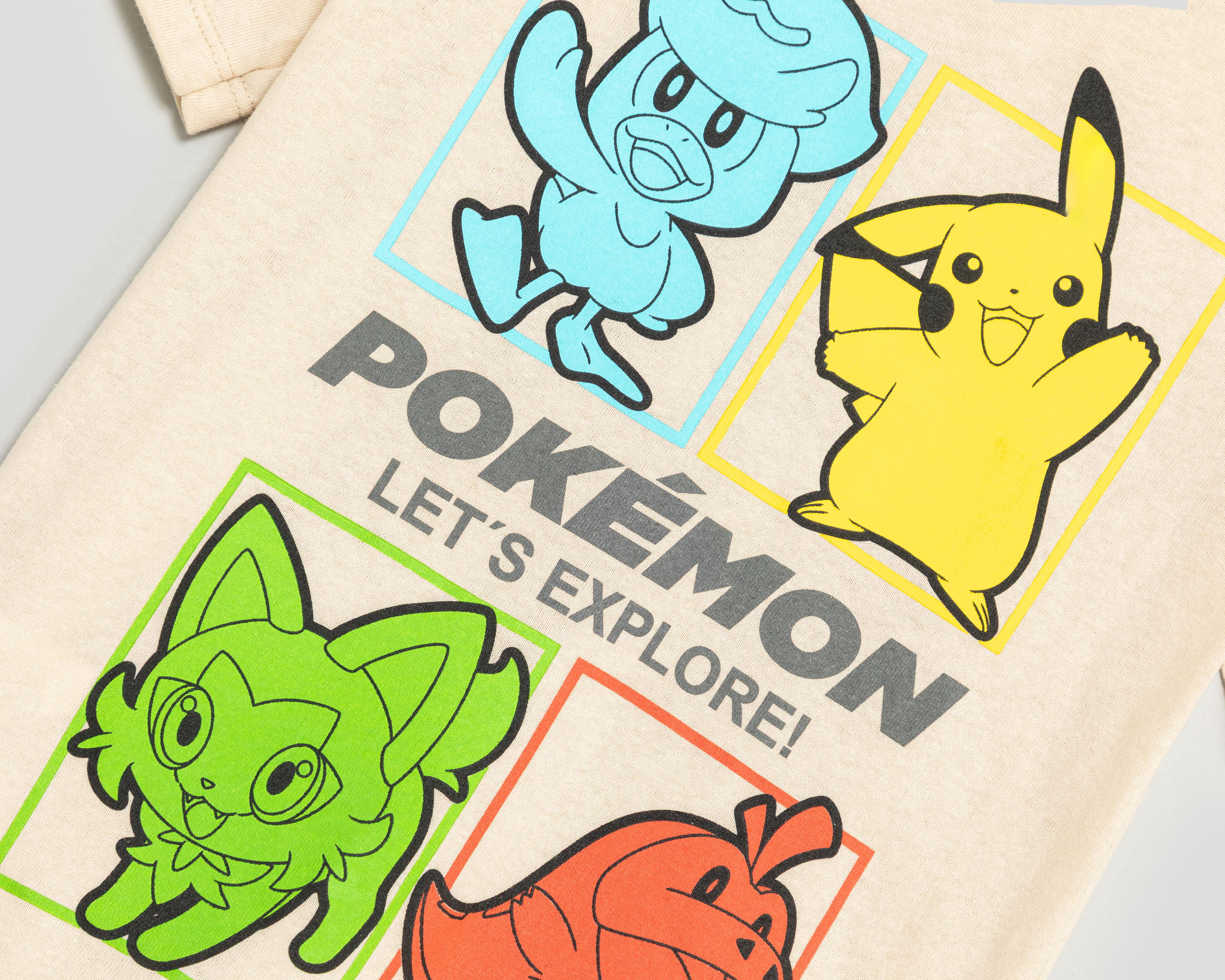 Foto 3 | Pijama para Niño de Pikachu Pokémon