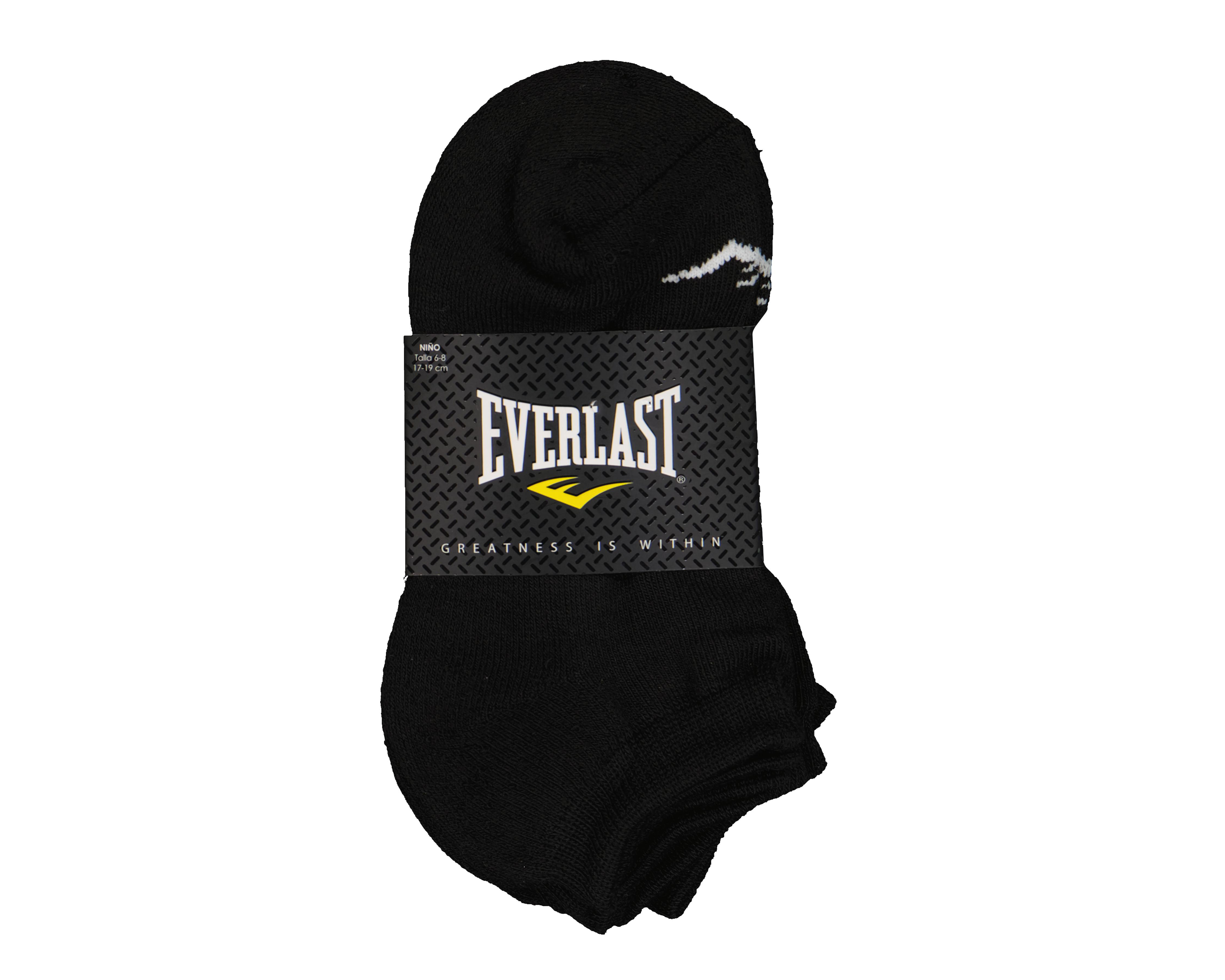Foto 4 pulgar | Calcetas Deportivas Everlast para Niño 3 Pares