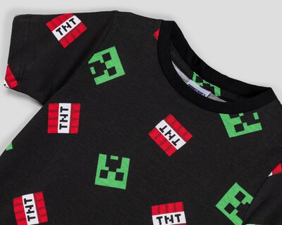 Foto 6 | Playera Minecraft para Niño 2 Piezas