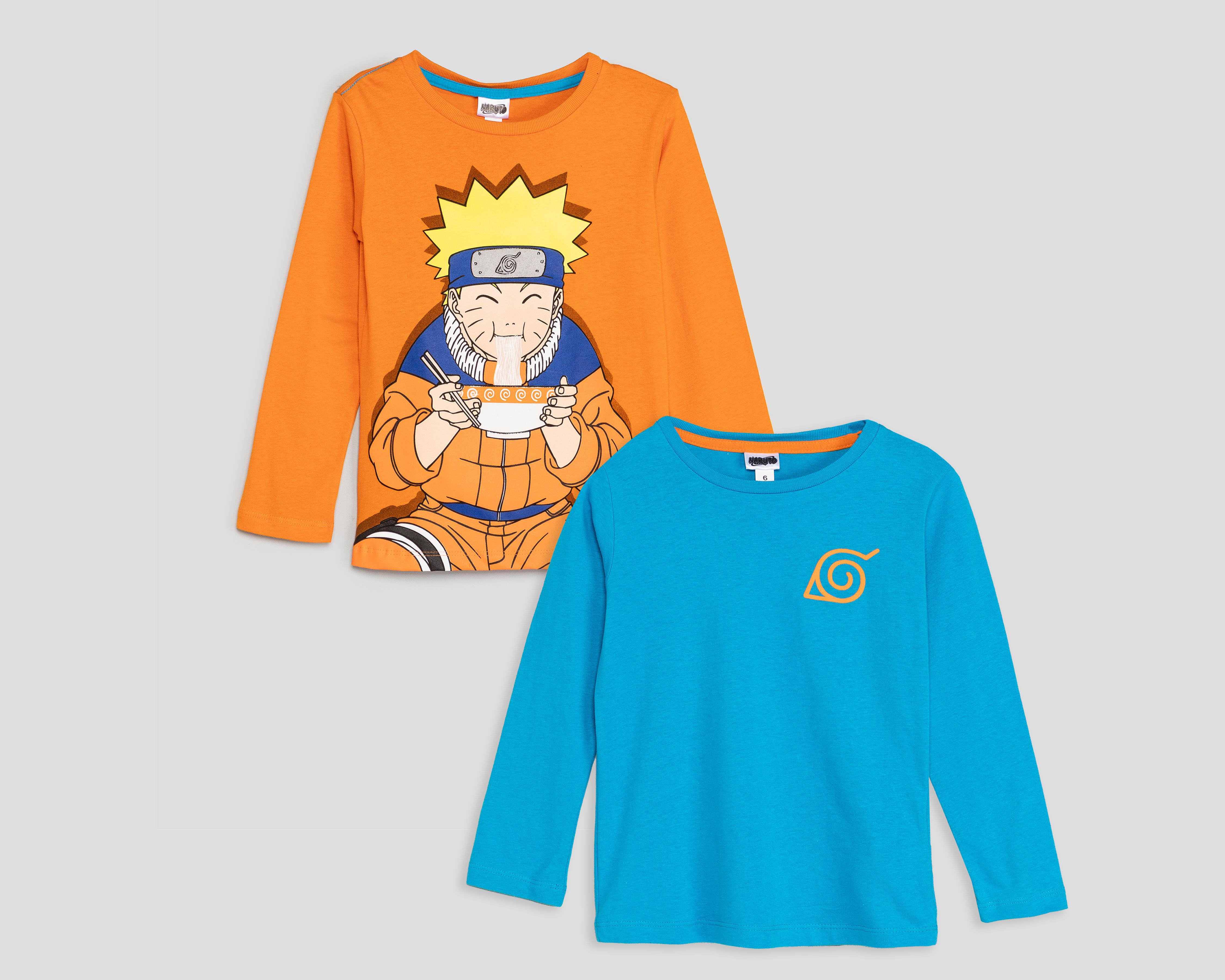 Playera Naruto para Niño 2 Piezas