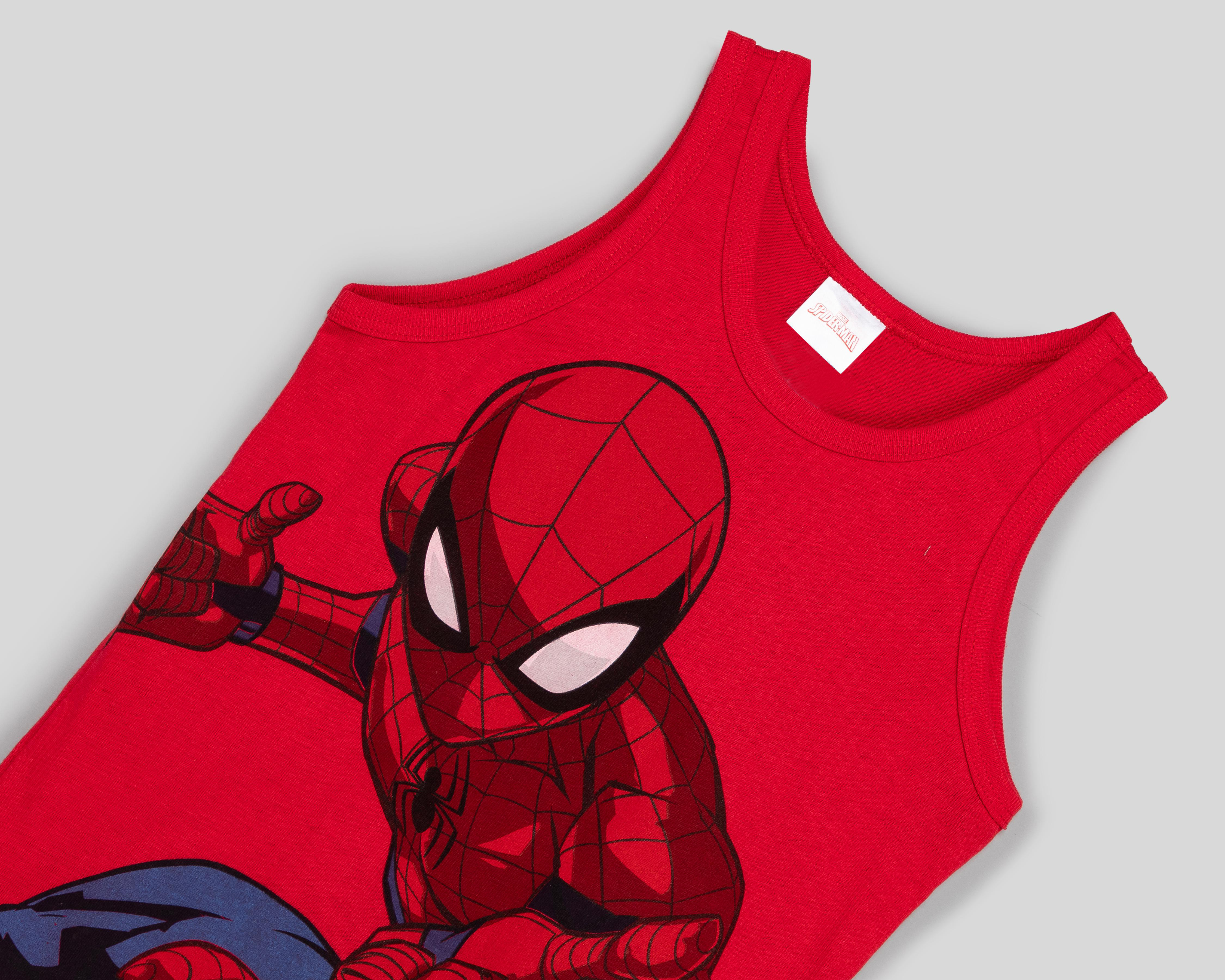 Foto 4 pulgar | Camiseta Spider-Man Marvel para Niño