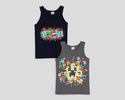 Foto 1 | Camiseta Minecraft para Niño 2 Piezas