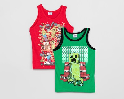 Foto 1 | Camiseta Minecraft para Niño 2 Piezas