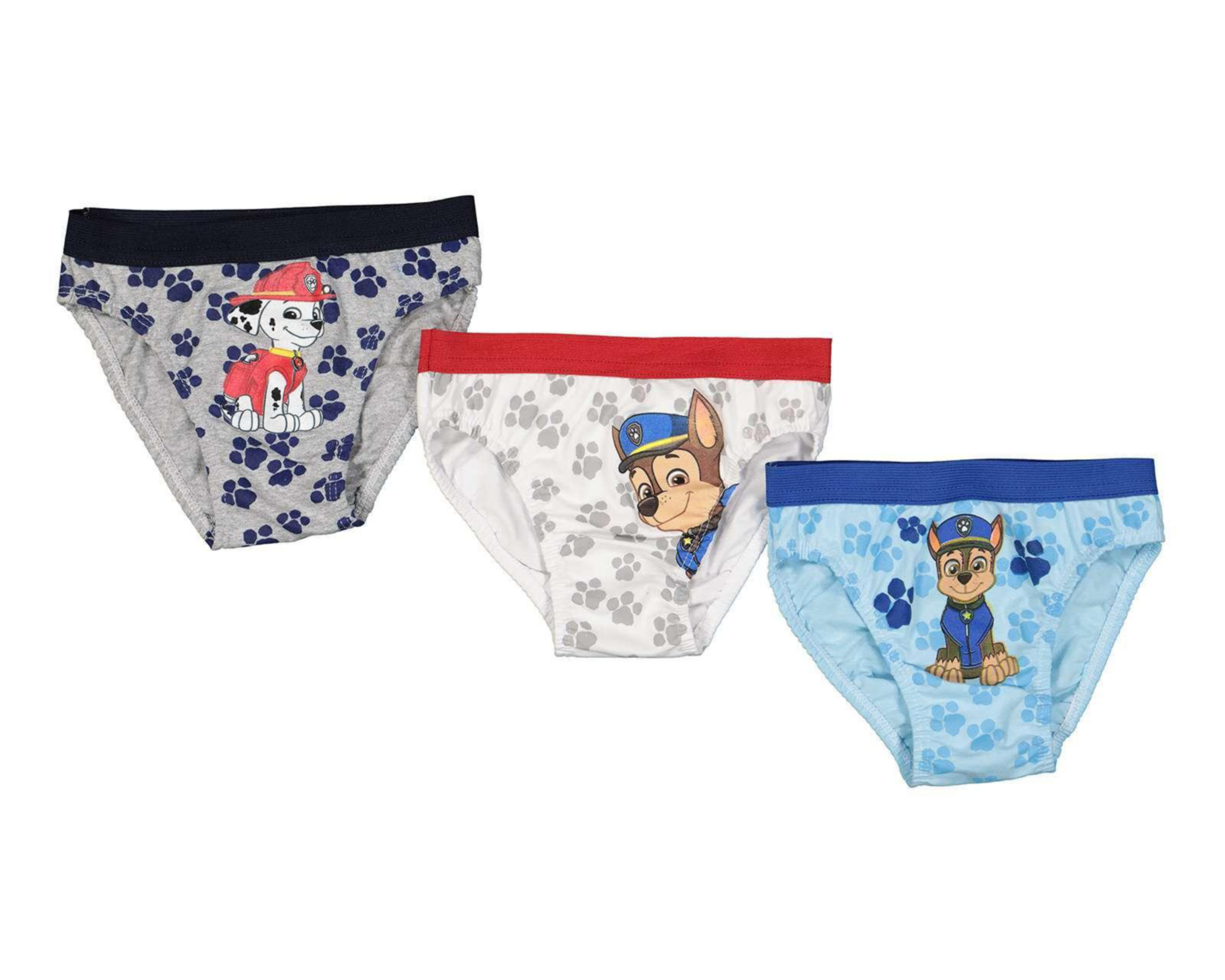 Foto 2 pulgar | Set de 3 Trusas para Niño Paw Patrol