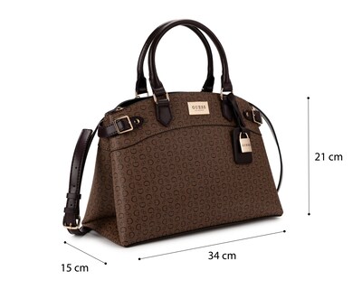 Foto 5 | Bolsa de Mano Guess Hayworth