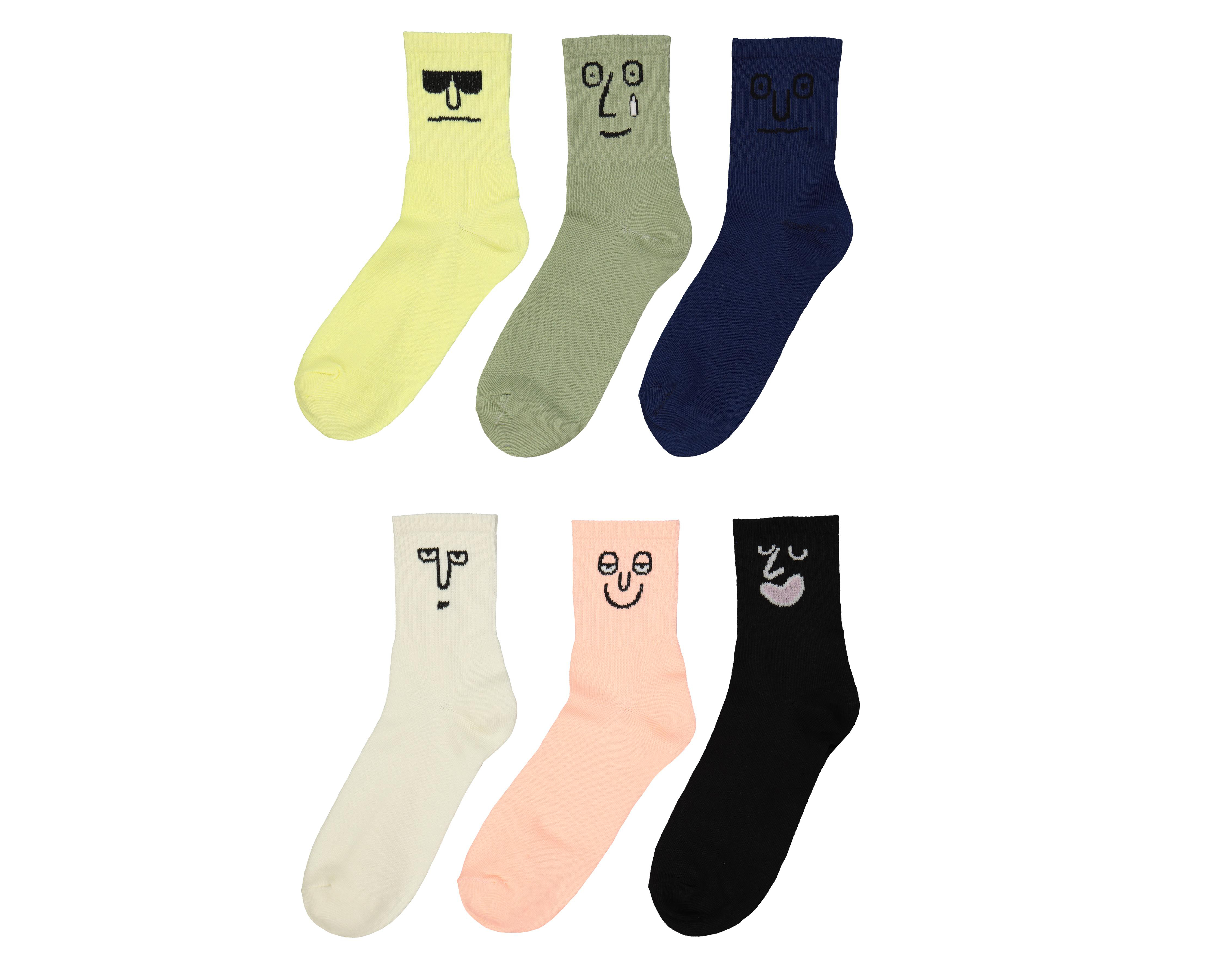 Foto 2 pulgar | Calcetas Tobilleras Lovest para Mujer 6 Pares