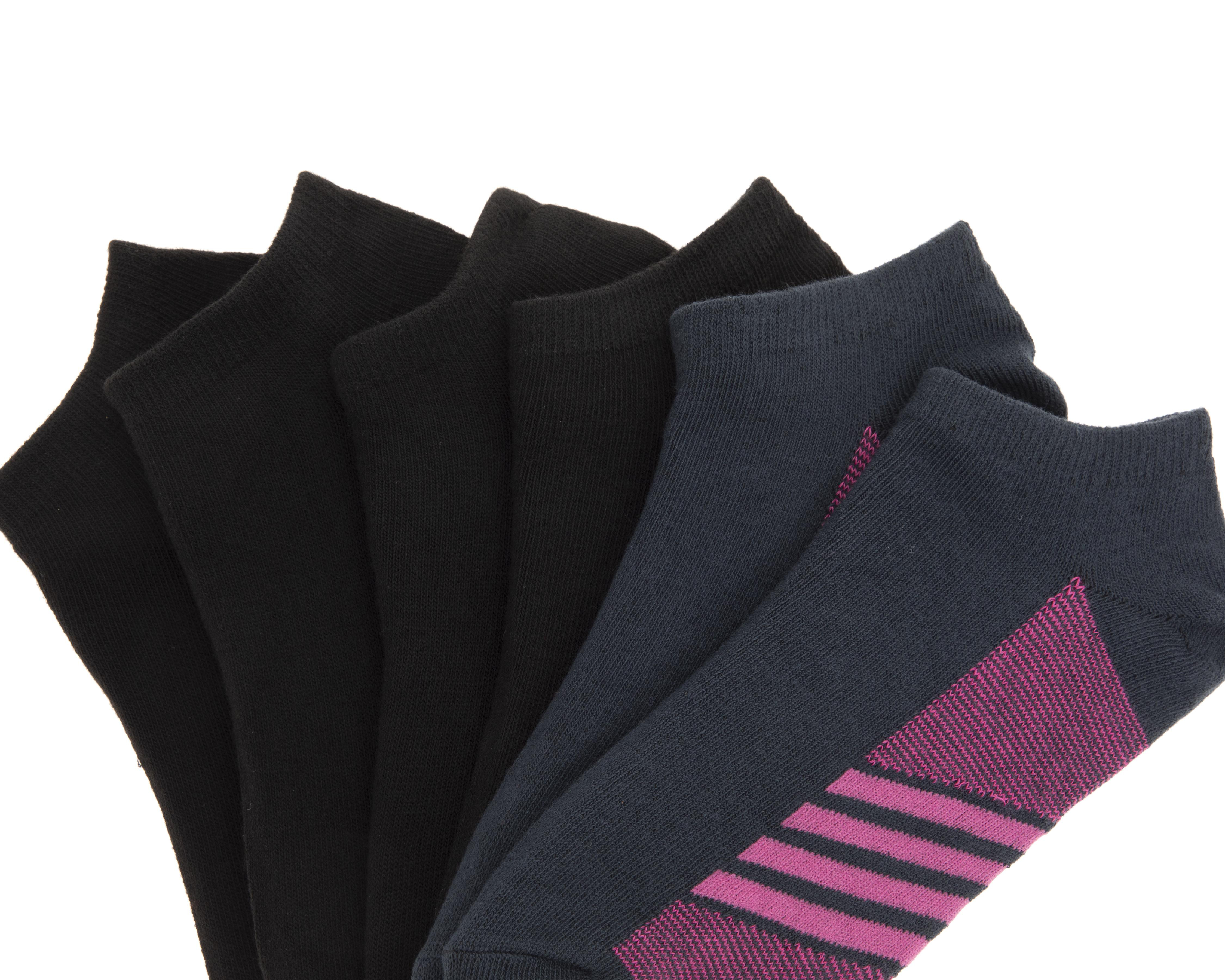 Foto 3 pulgar | Calcetas Deportivas Sportline Cooltek para Mujer 6 Pares