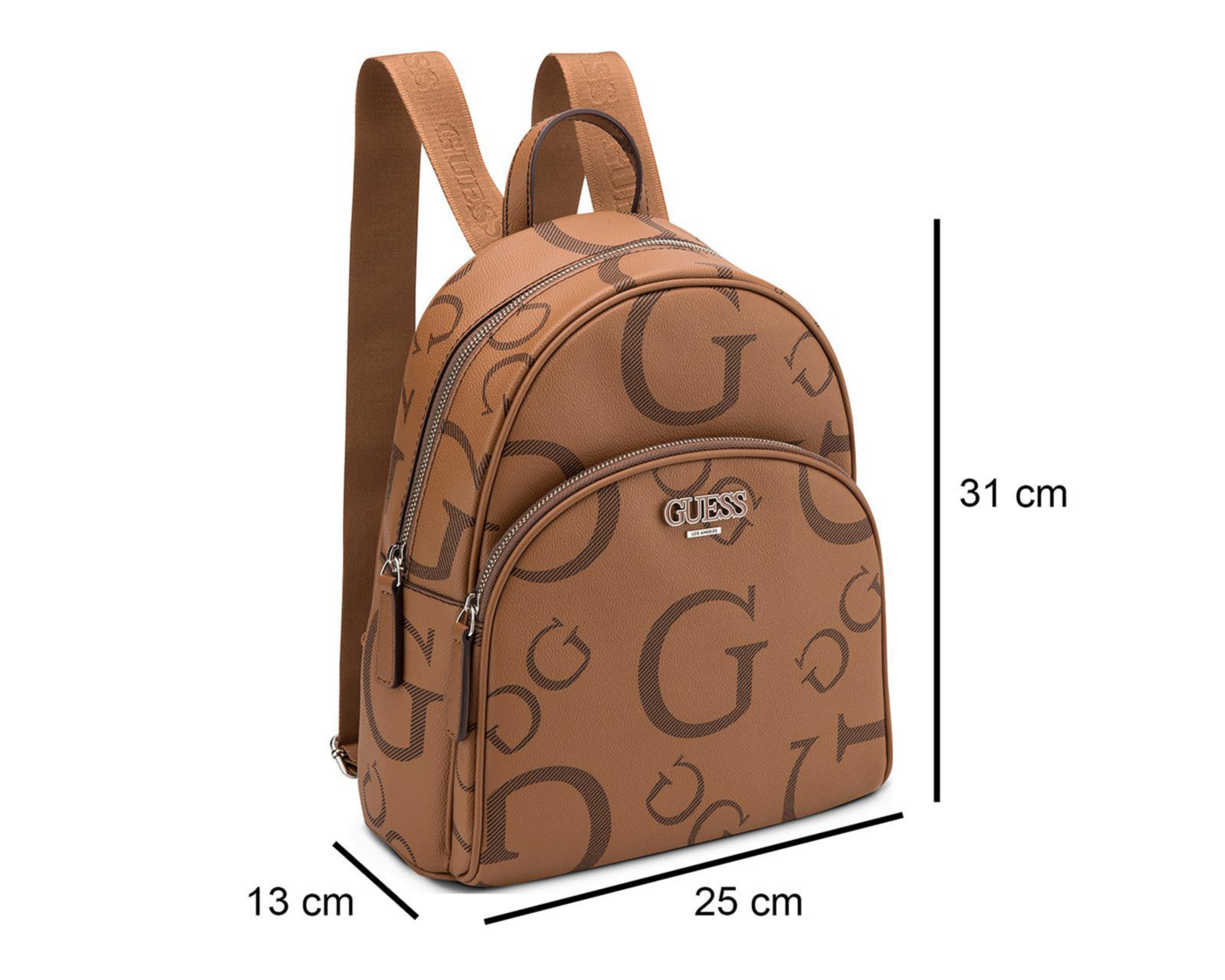 Foto 6 pulgar | Mochila Guess Café