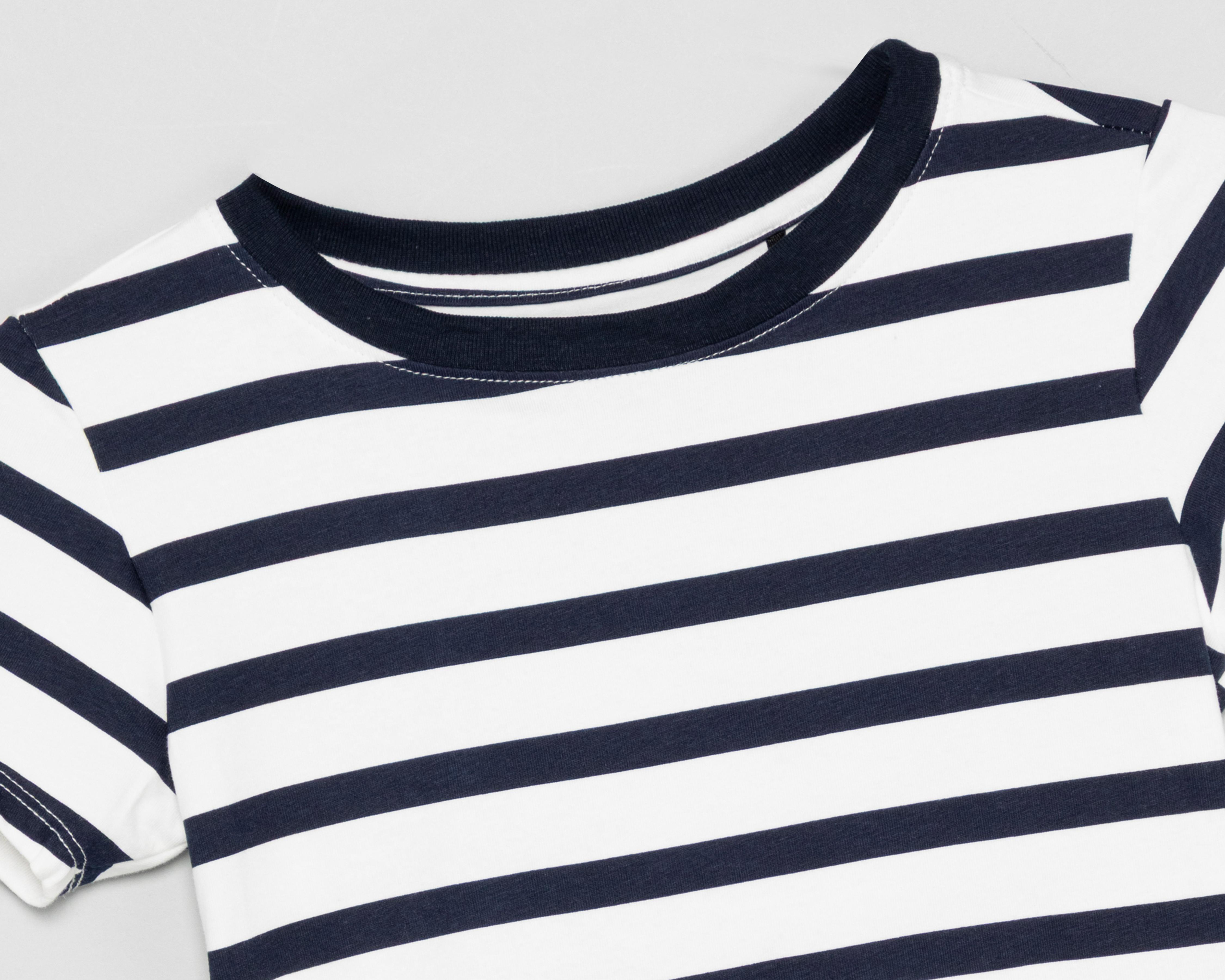 Foto 4 pulgar | Playera Blanca Refill Juvenil