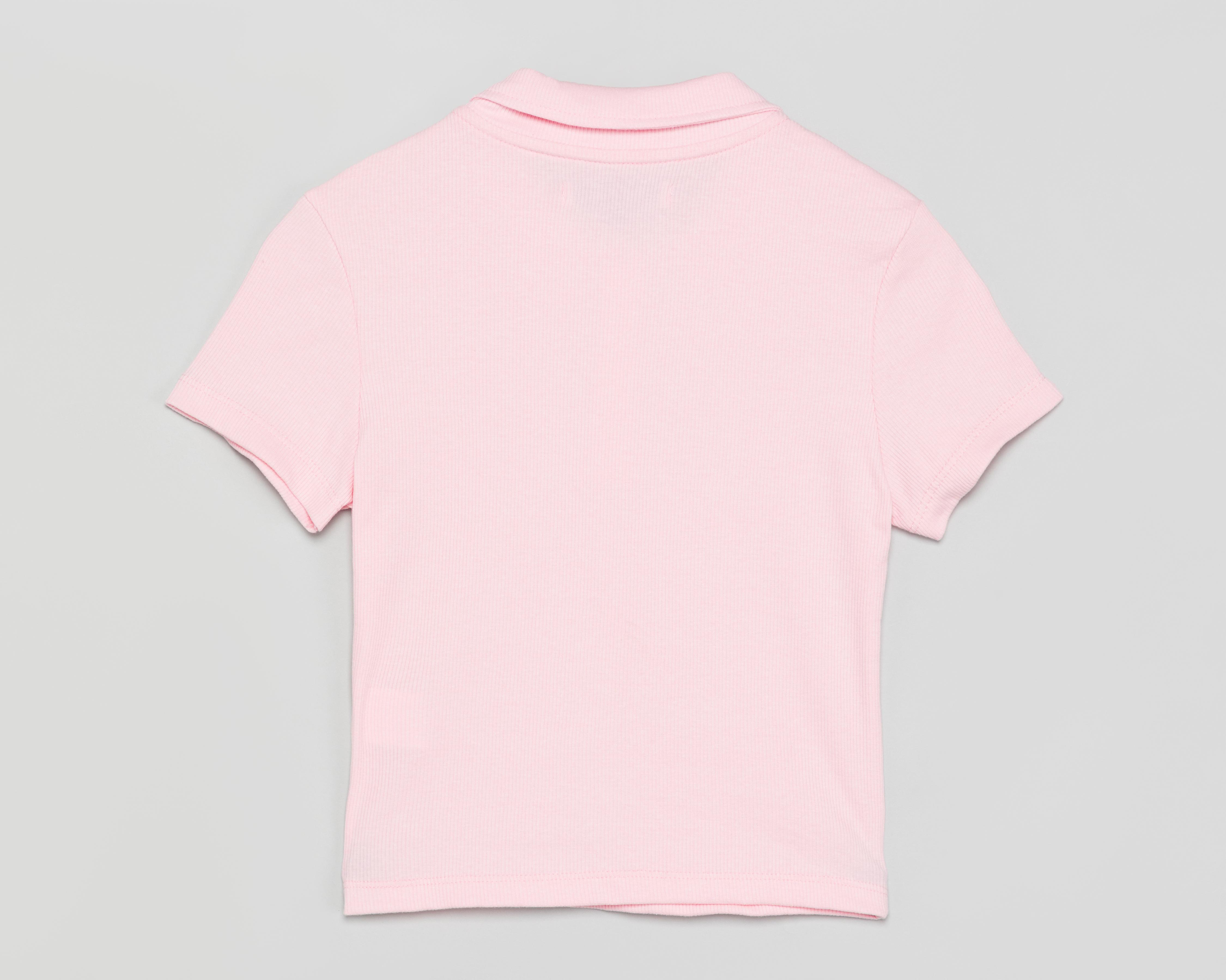 Foto 3 pulgar | Playera Polo Refill para Mujer