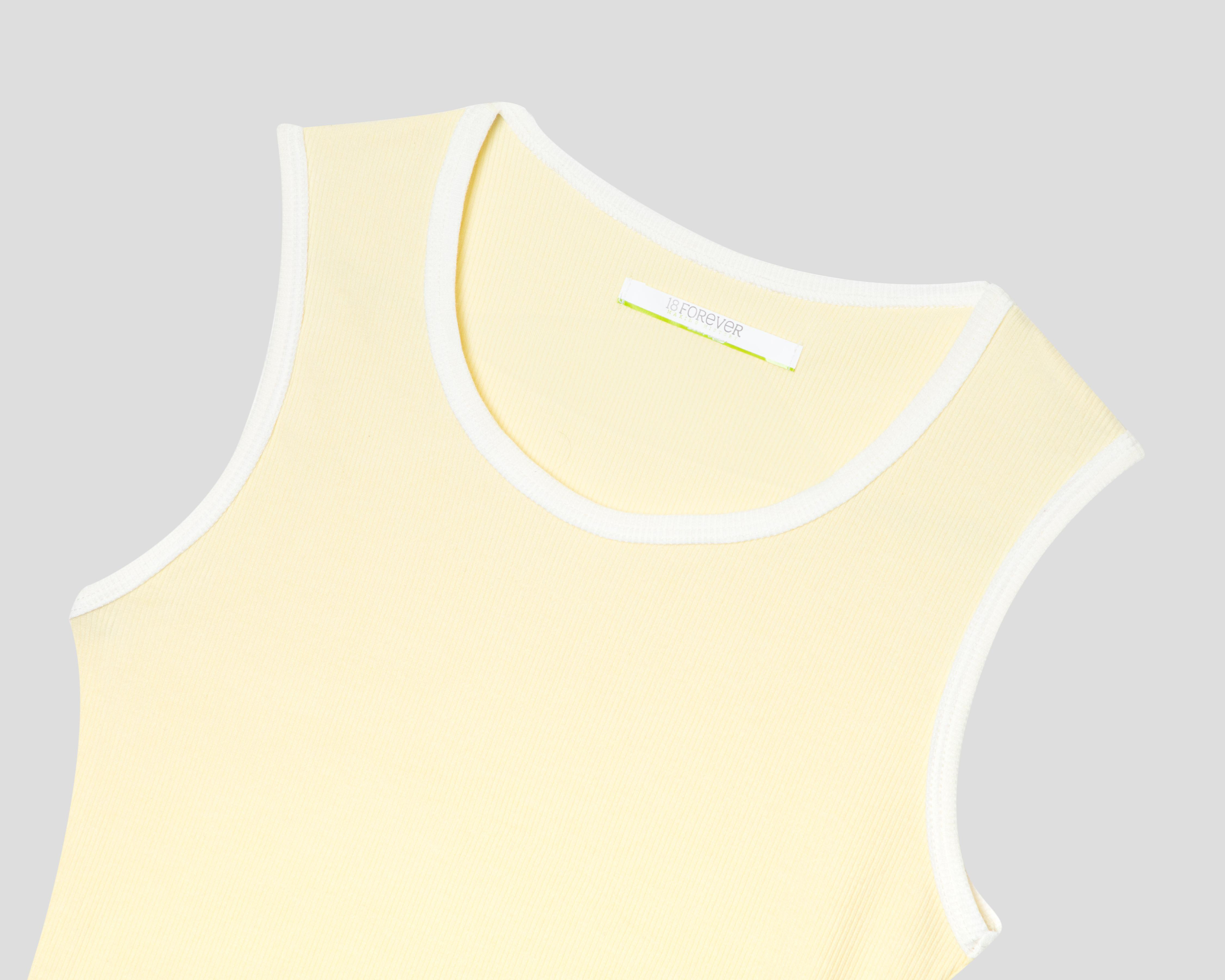 Foto 4 pulgar | Playera sin Mangas 18 Forever para Mujer