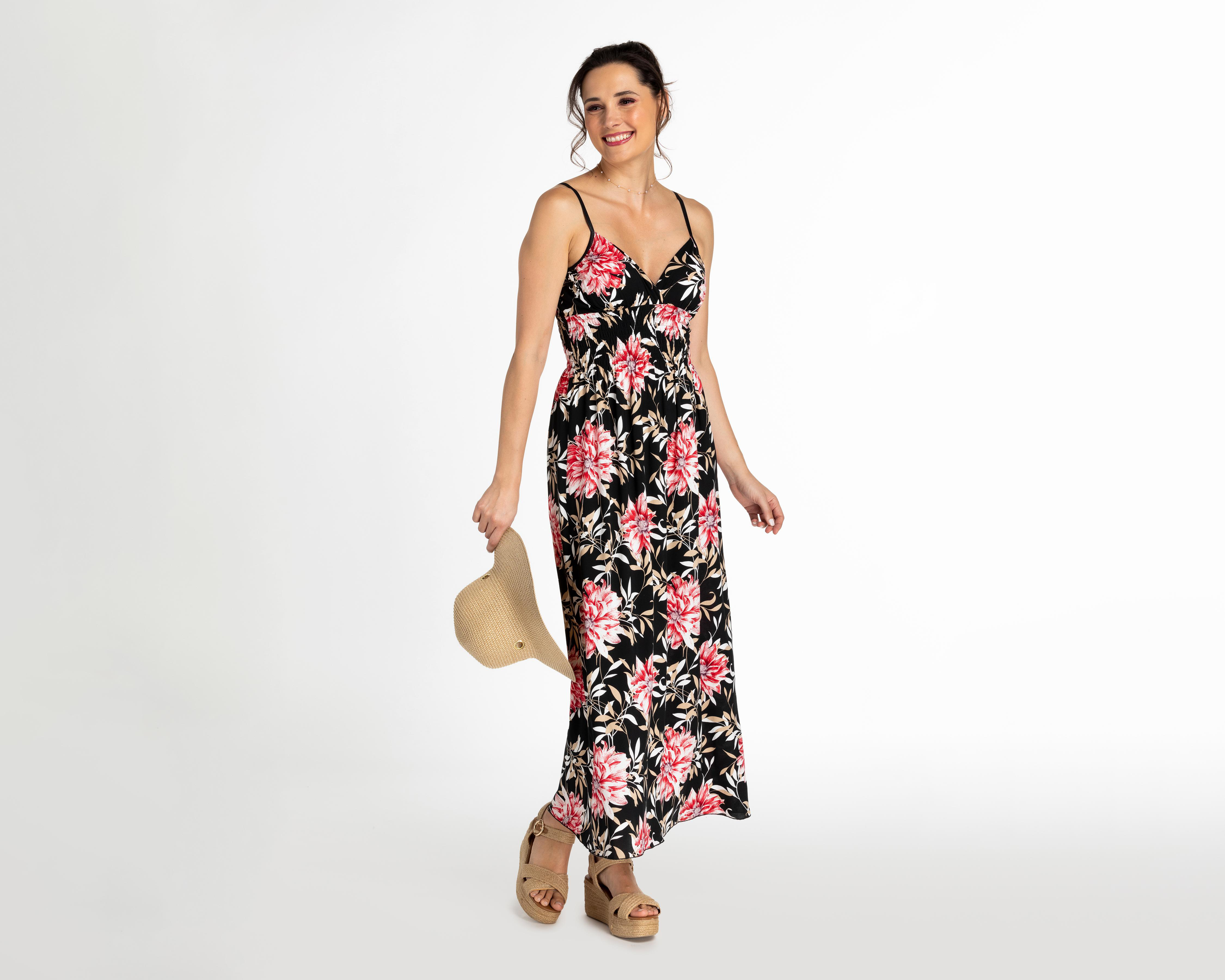 Foto 3 pulgar | Vestido Lady Sun de Playa Estampado Floral