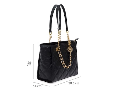 Foto 6 | Bolsa de Hombro Sahara con Cosmetiquera