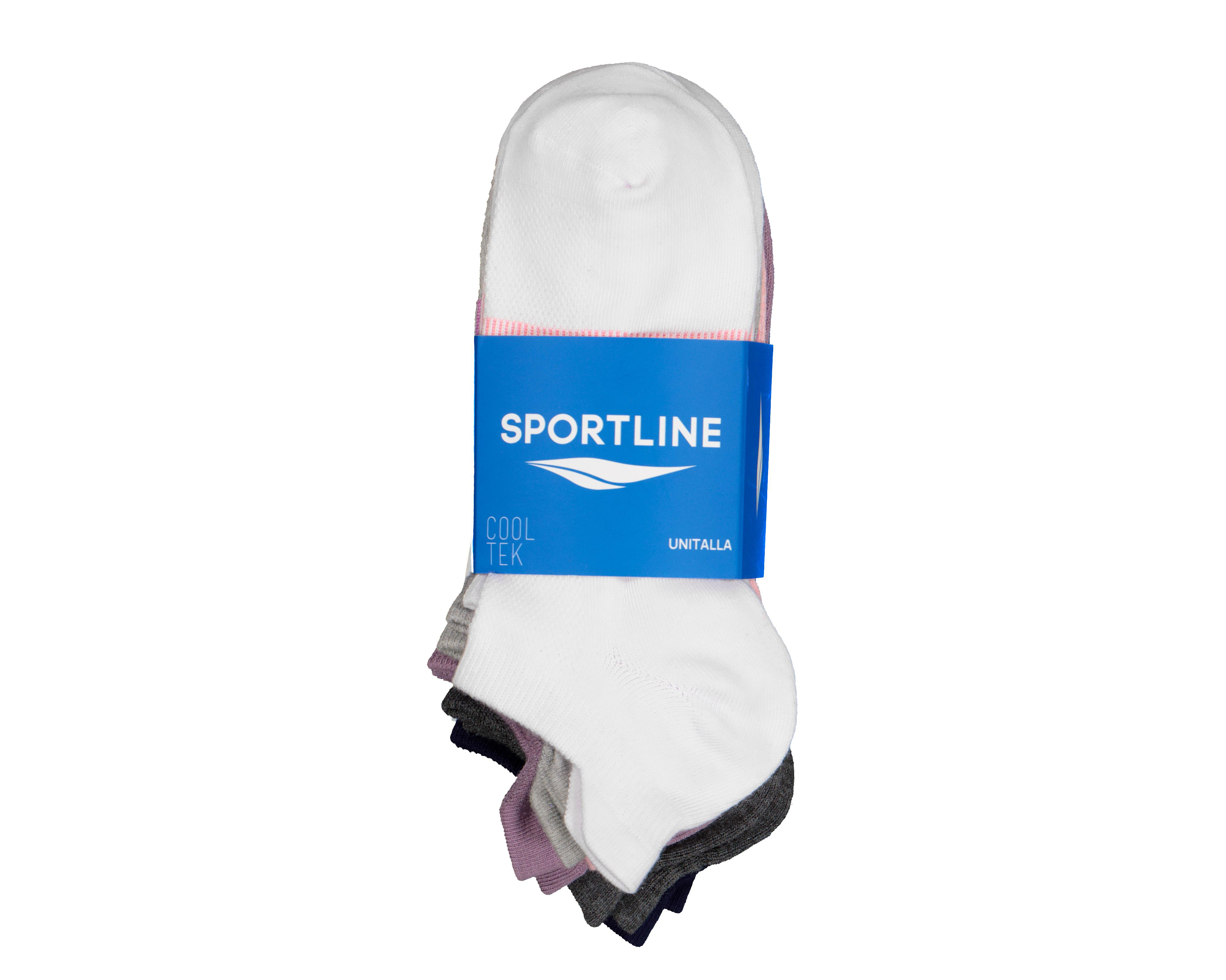 Foto 4 pulgar | Calcetas Deportivas Tines Sportline para Mujer 6 Pares