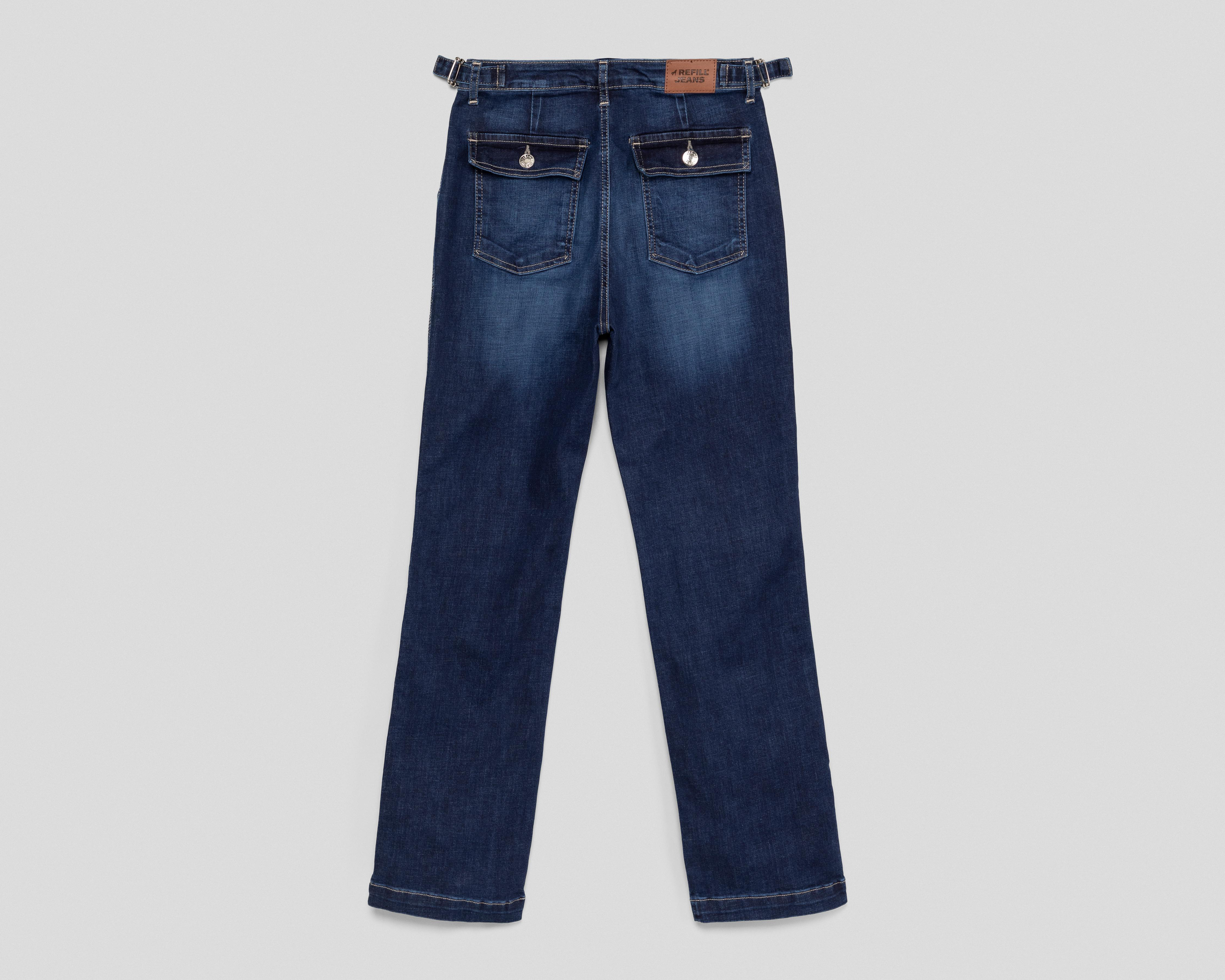 Foto 2 | Jeans Recto Refill para Mujer