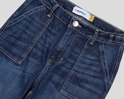 Foto 3 | Jeans Recto Refill para Mujer