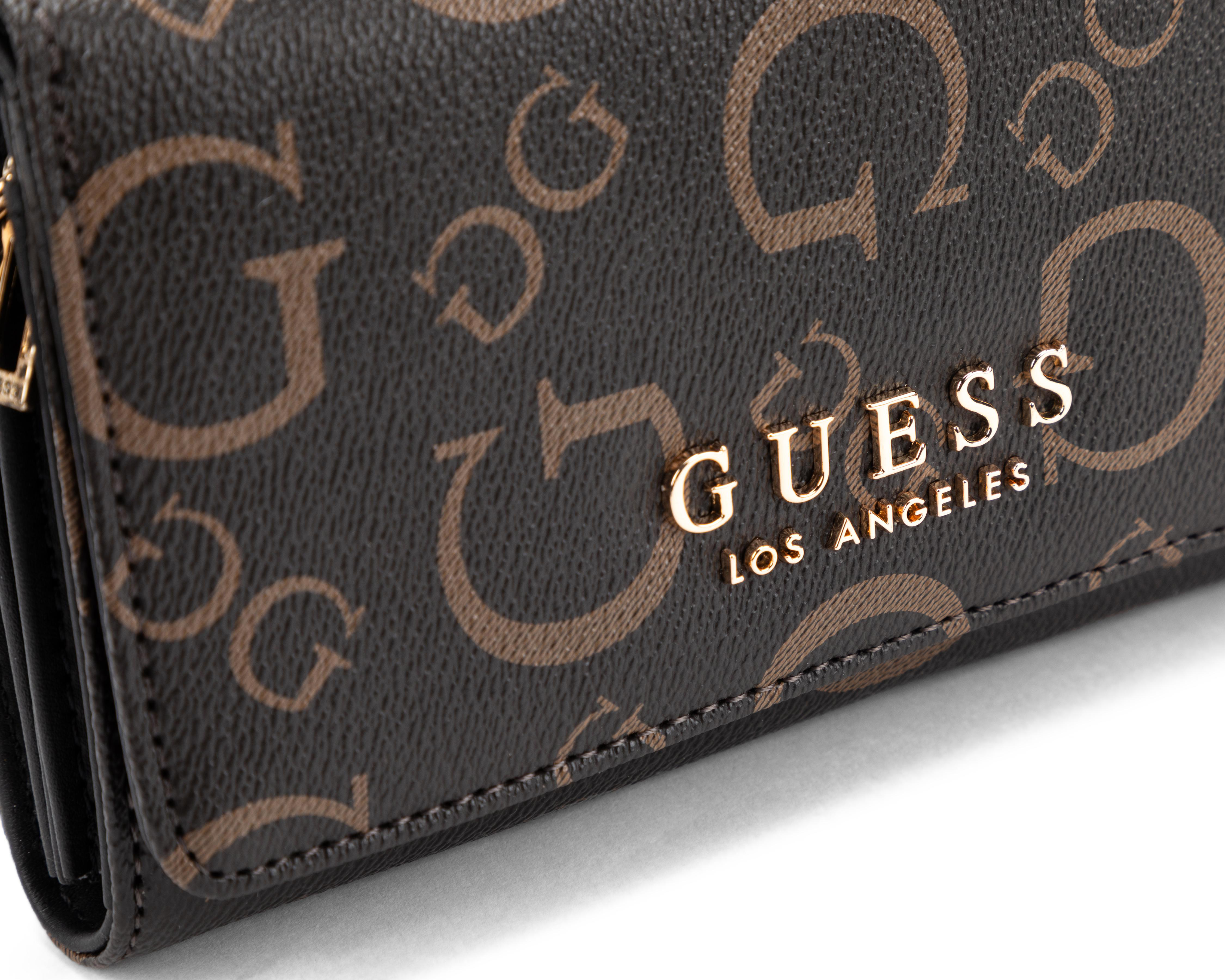 Foto 6 pulgar | Cartera para Mujer Guess Café