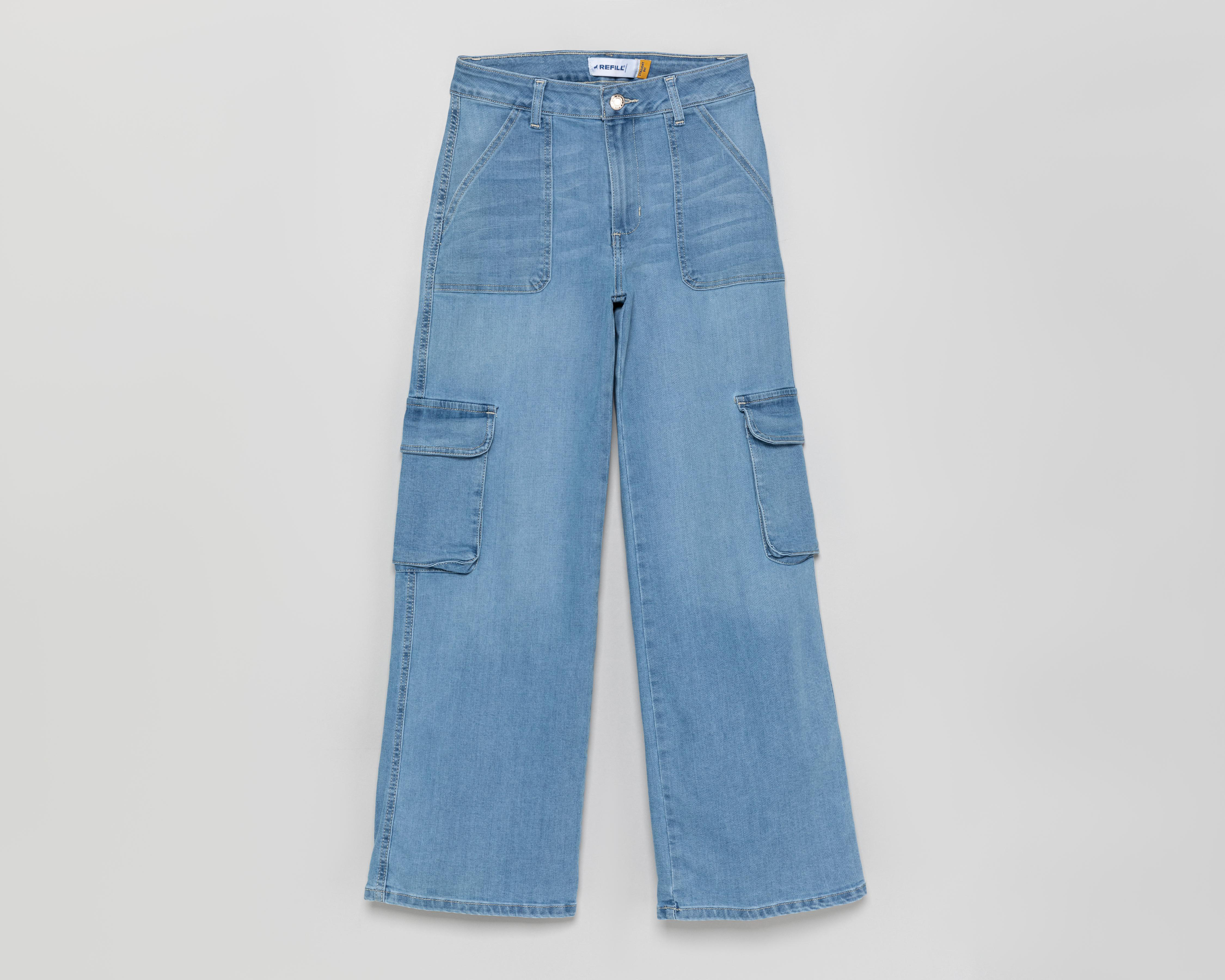 Jeans Cargo Refill para Mujer