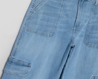 Foto 3 | Jeans Cargo Refill para Mujer