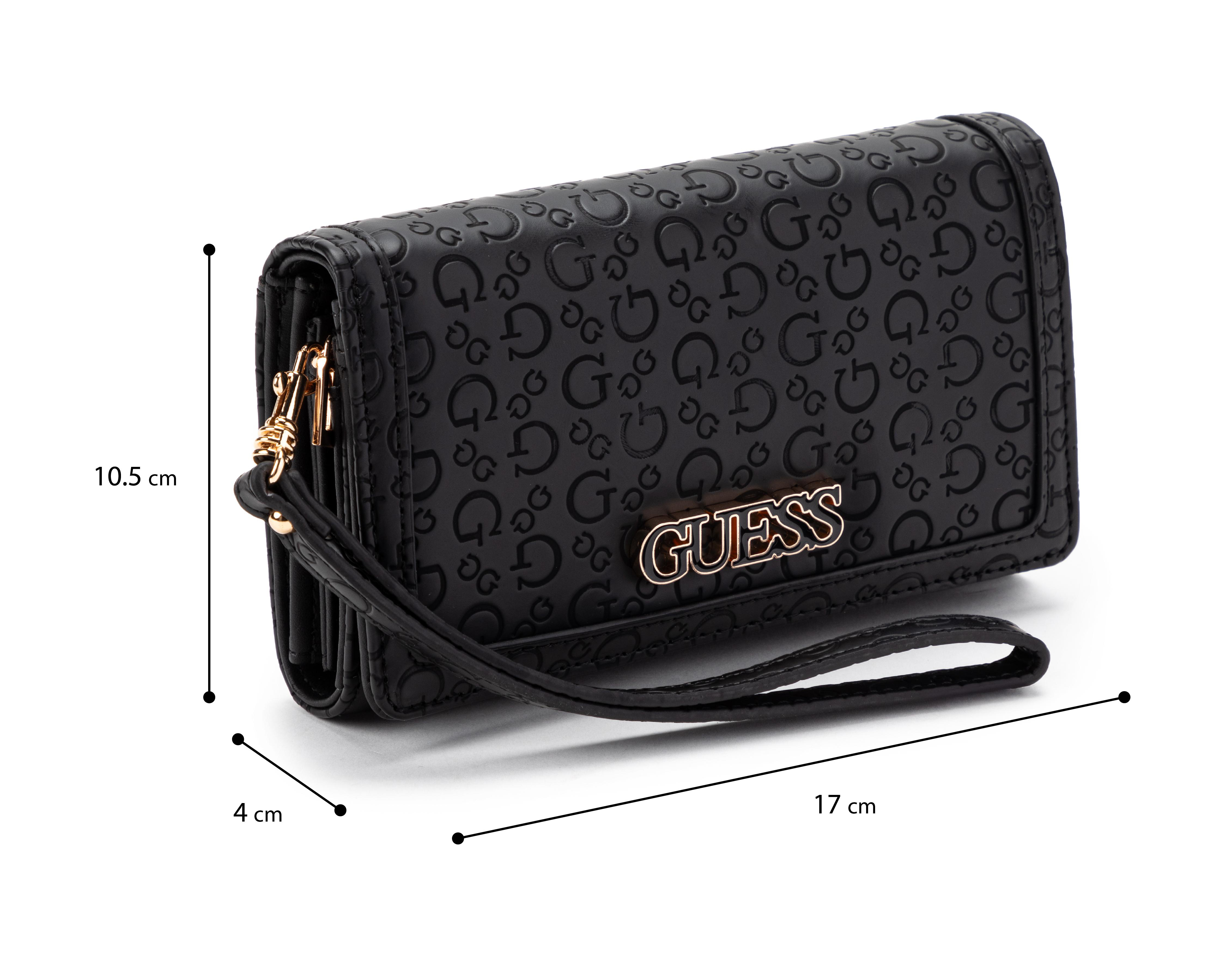 Foto 7 pulgar | Cartera para Mujer Guess Negra